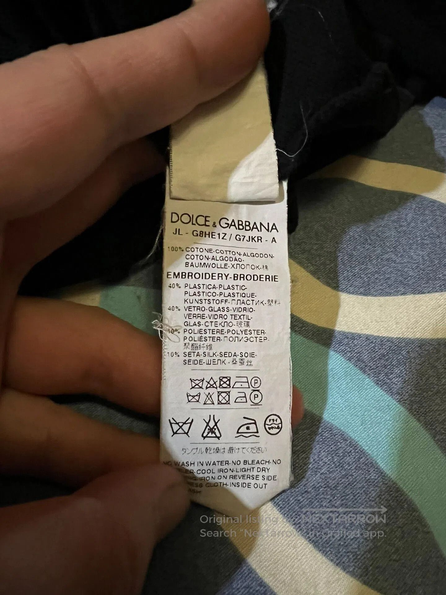Dolce & Gabbana dolce&gabbana polka dot short sleeve polo shirt. Size US XXL / EU 58 / 5 - 7 Thumbnail