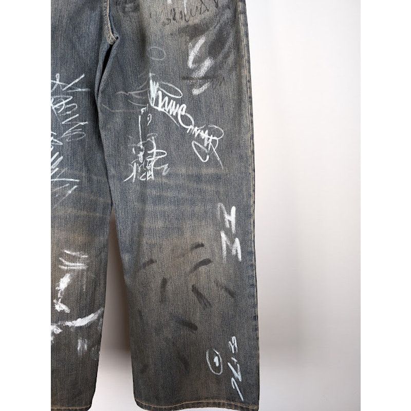 Balenciaga o1rshd1 Q:2 / Baggy Pants / Jeans in Light Blue Size US 34 / EU 50 - 14 Thumbnail