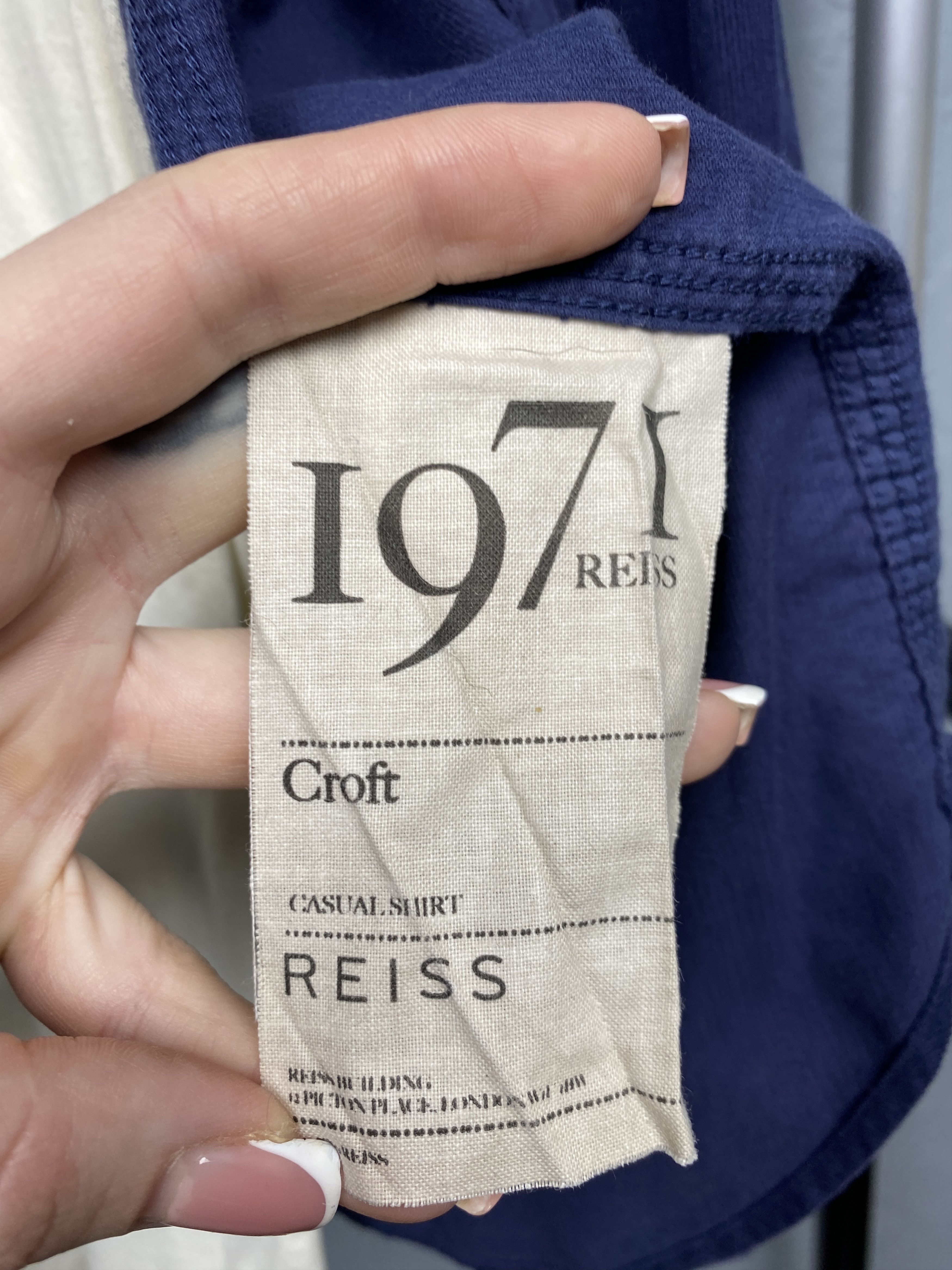 Reiss Reiss Mens Corduroy Long Sleeve Shirt Size US S / EU 44-46 / 1 - 4 Thumbnail