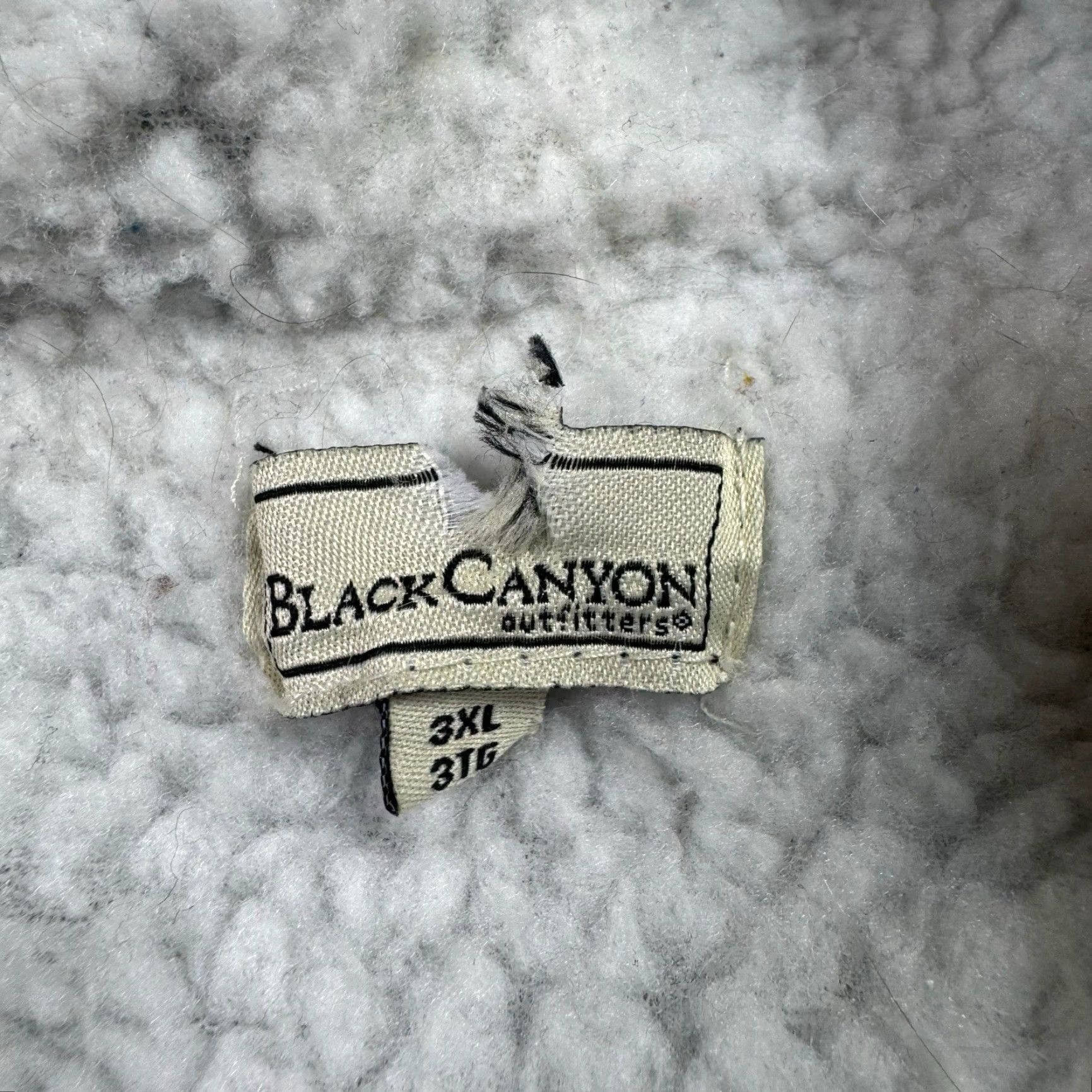 Vintage Black Canyon Outfitters Jacket Men 3XL Sherpa Fleece All Over Print Eagle Nature Full Zip Hooded Insulated Pockets 80s 90s Outdoor Size US XXL / EU 58 / 5 - 5 Thumbnail