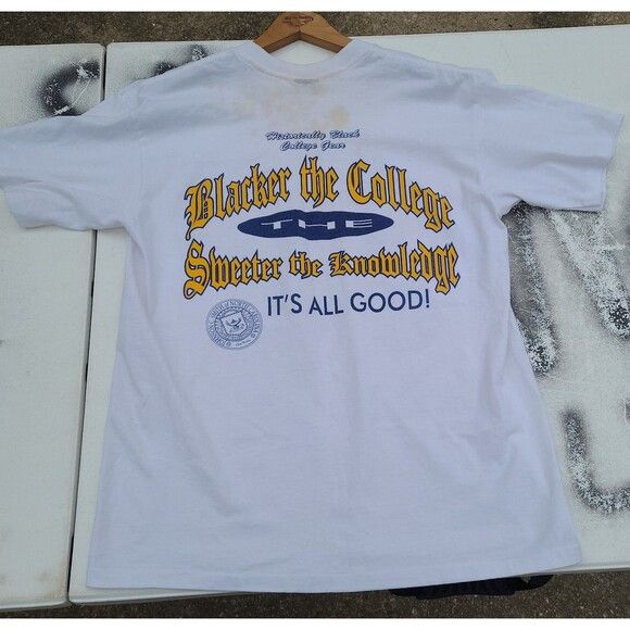 Vintage Vintage Johnson C Smith University HBCU 90s t-shirt Size US XL / EU 56 / 4 - 2 Thumbnail