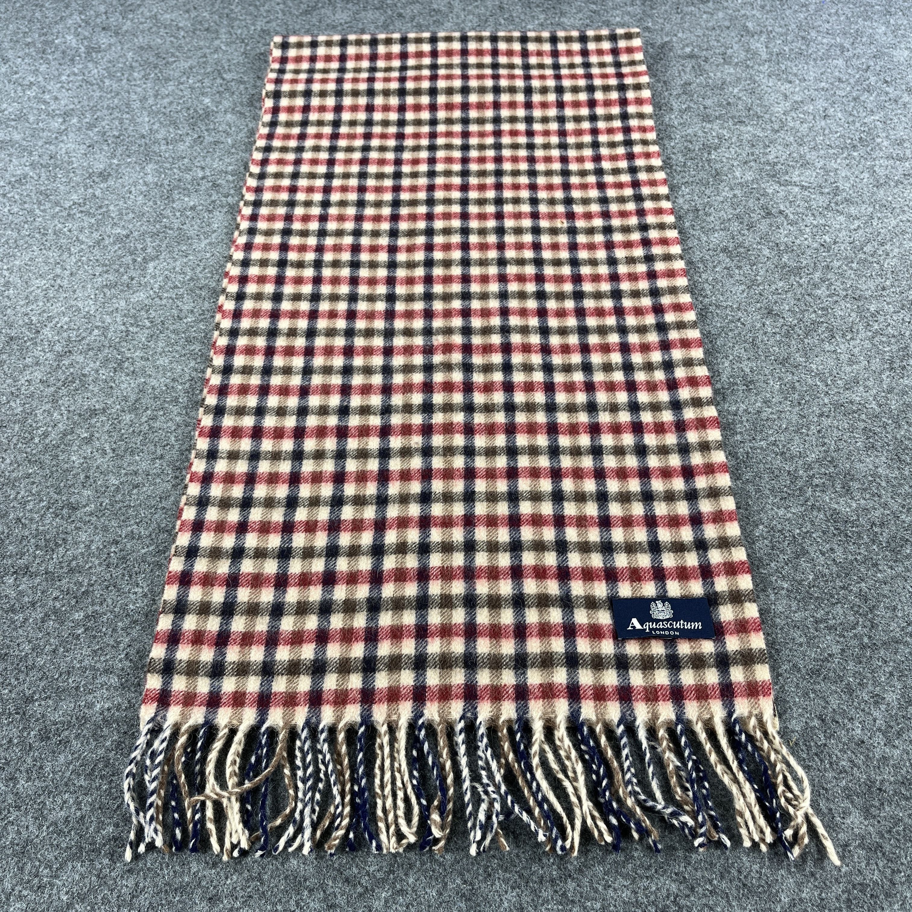 Aquascutum Aquasqutum Scarf / Muffler / Neckwear T1494 Size ONE SIZE - 2 Thumbnail
