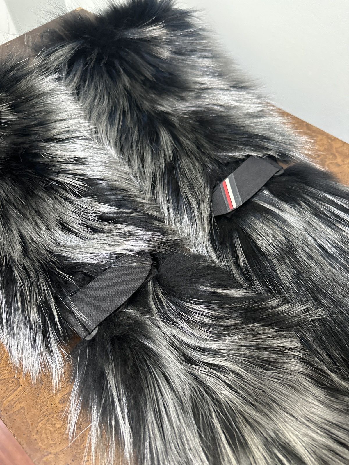 Moncler × Moncler Grenoble RARE Silver Fox Ski Gloves Size ONE SIZE - 2 Thumbnail