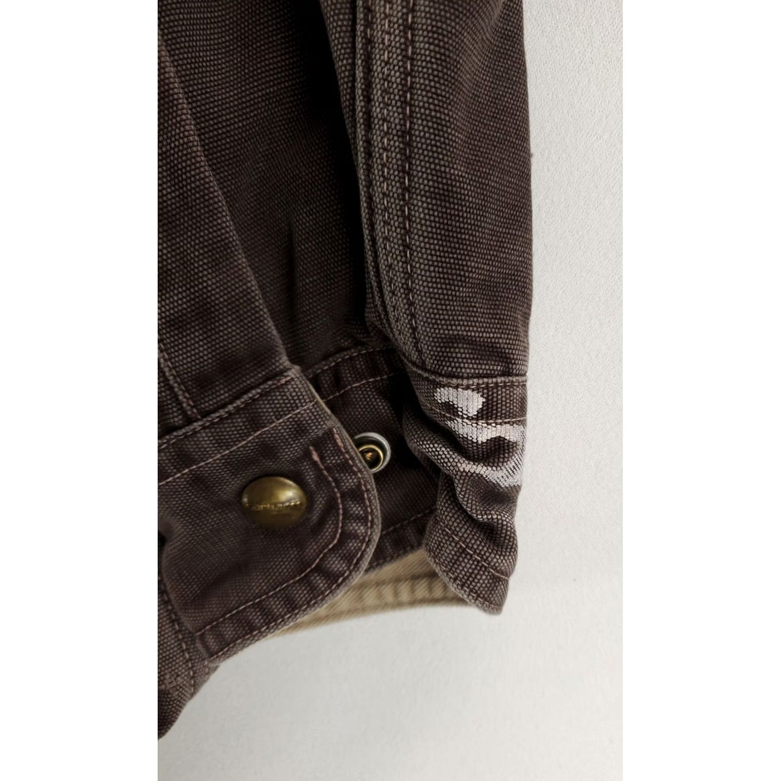 Carhartt VINTAGE Carhartt Shirt Jacket KCPL FR Brown Long Sleeve Mens M KCPL Snap Jacket Shirt Mens Brown FR Shirt Jacket Size US M / EU 48-50 / 2 - 6 Thumbnail