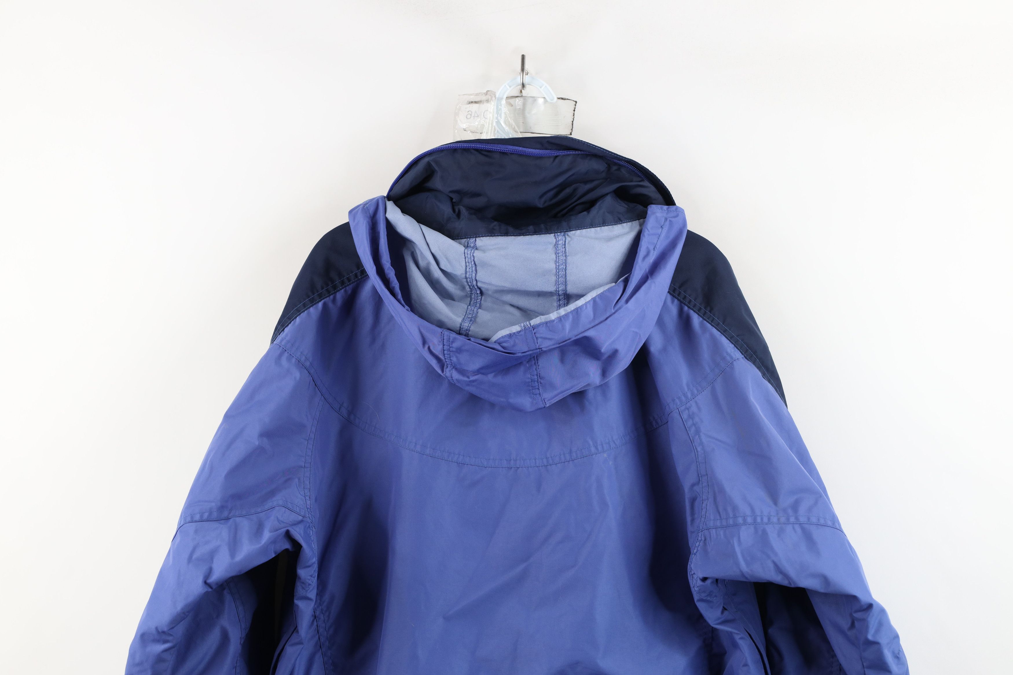 Columbia × Vintage Vintage 90s Columbia Hooded Pullover Anorak Jacket Purple Size M / US 6-8 / IT 42-44 - 14 Thumbnail
