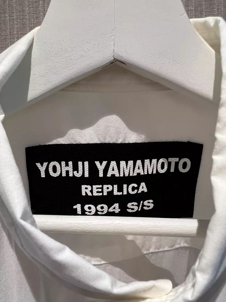 Yohji Yamamoto Yohji Yamamoto 94ss White Shirt Size US L / EU 52-54 / 3 - 2 Thumbnail