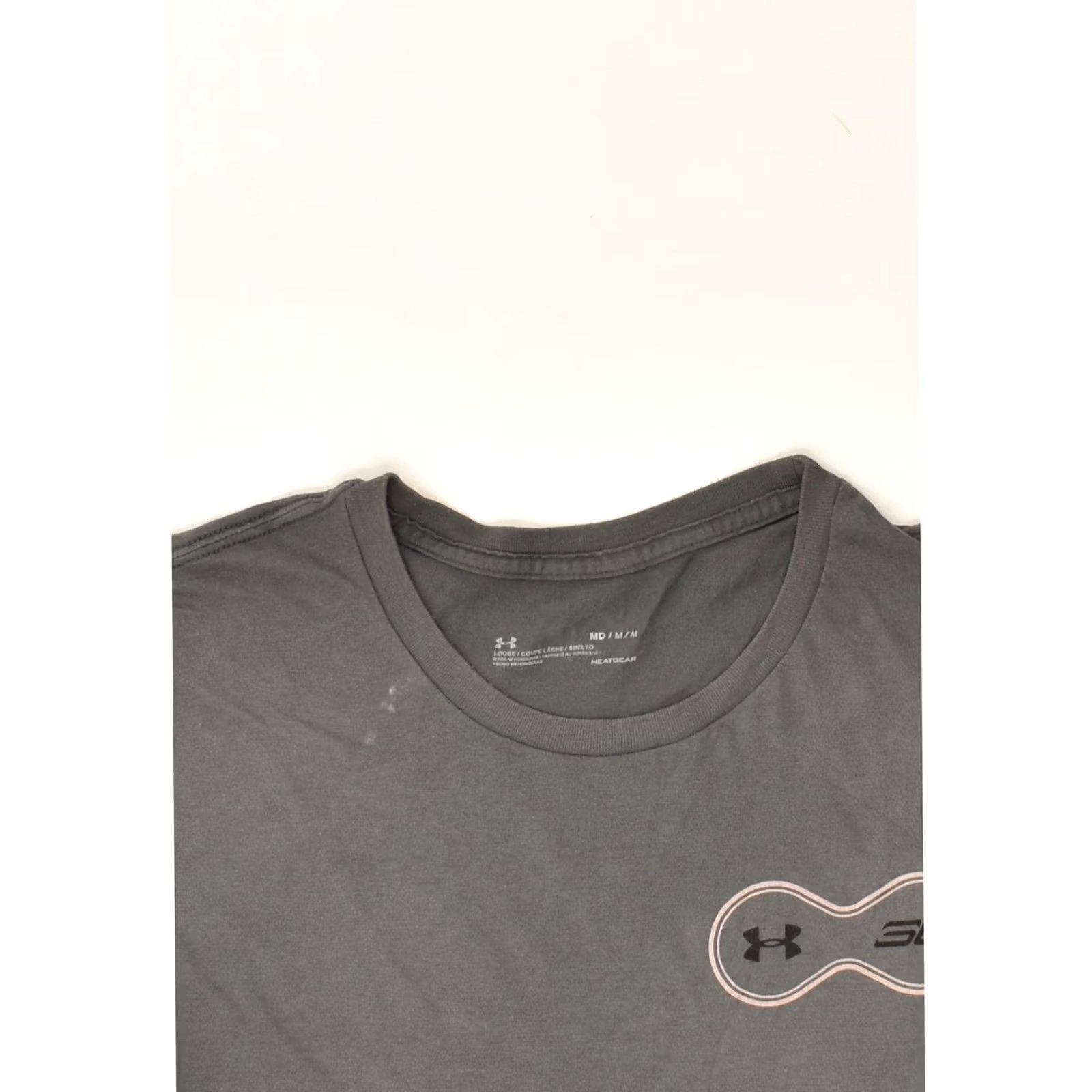 Under Armour UNDER ARMOUR Womens Graphic T-Shirt Top UK 14 Medium Grey Size M / US 6-8 / IT 42-44 - 5 Thumbnail