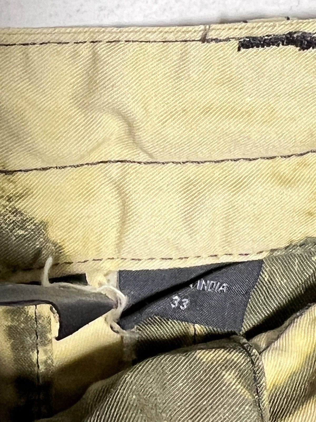 Giorgio Armani giorgio armani tie dye cargo camo multipocket army pants Size US 33 - 12 Thumbnail
