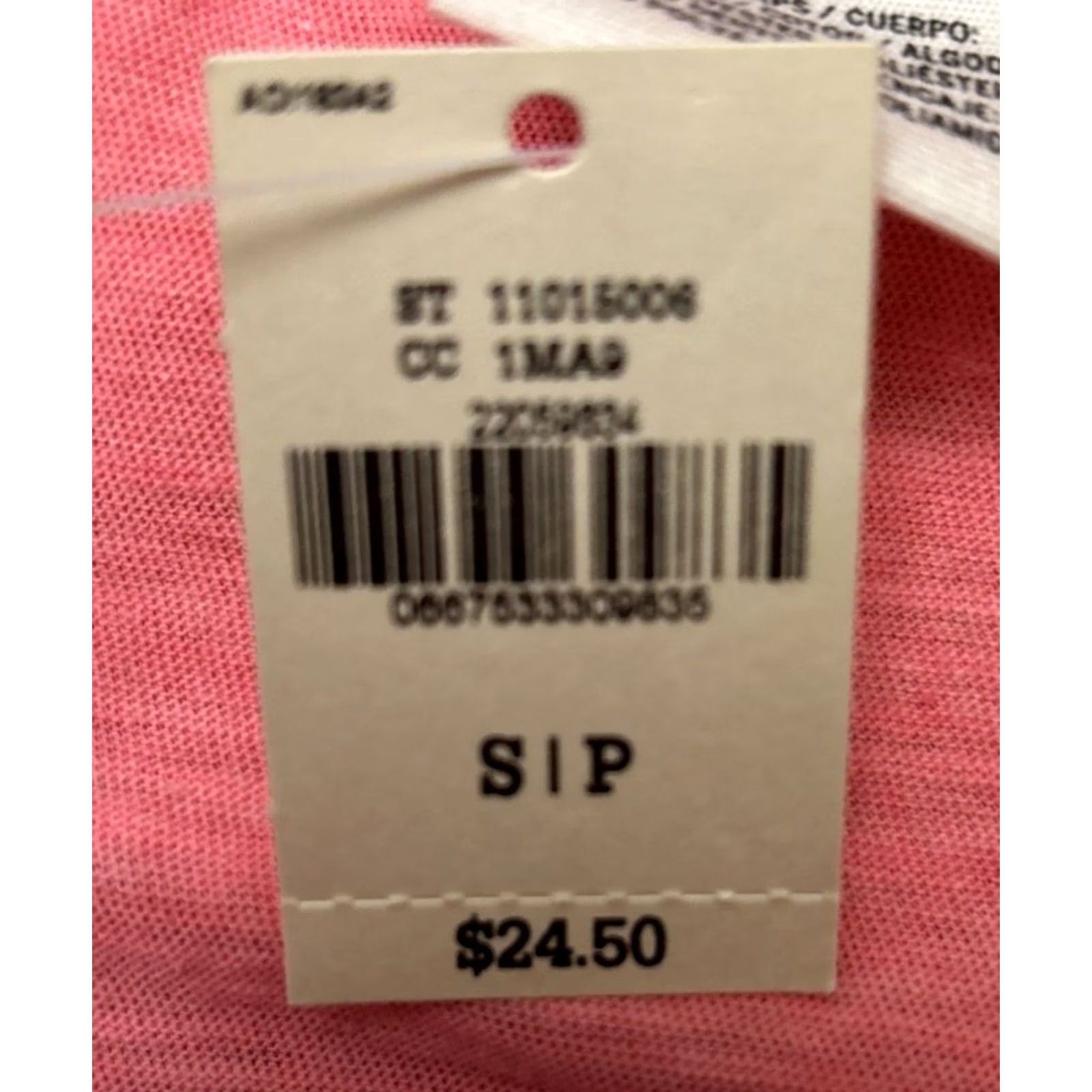Victoria's Secret Victoria's Secret Shirt T-Shirt Lace Long Sleeve Pink Small Regular Womens Size S Lightweight All Seasons Stretch VINTAGE? (No) Size S / US 4 / IT 40 - 6 Thumbnail