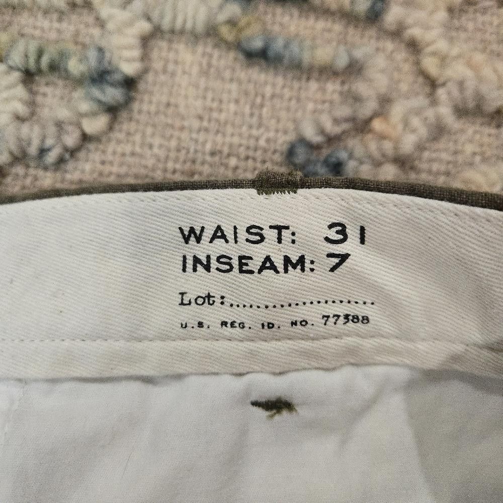 J.Crew J Crew 7" Linen Short Size US 31 - 4 Thumbnail