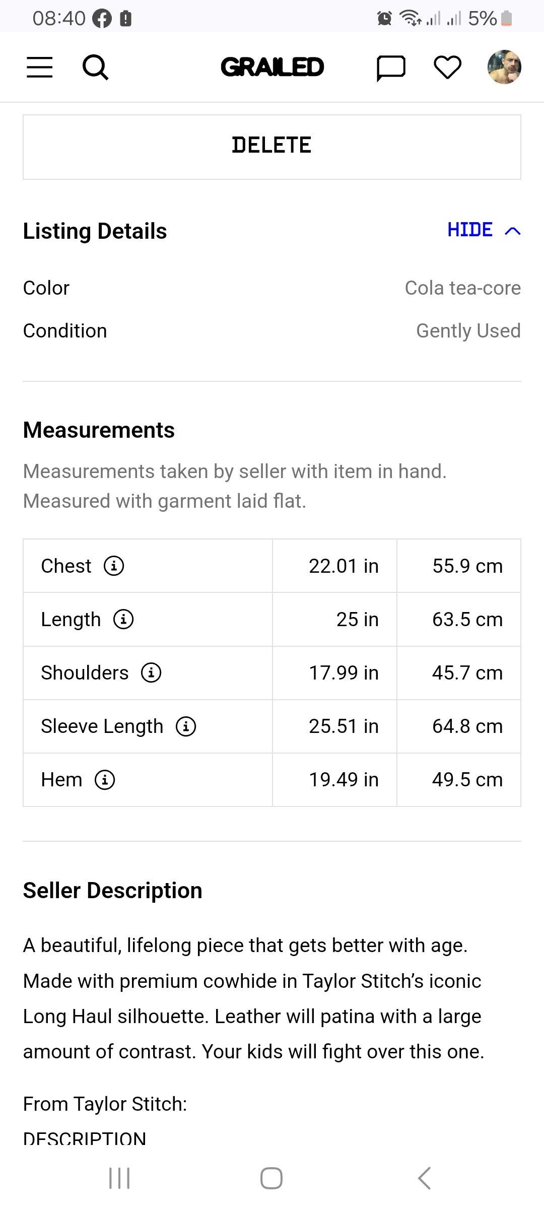 Golden Bear × Taylor Stitch Long Haul Size US XXS / EU 40 - 8 Thumbnail