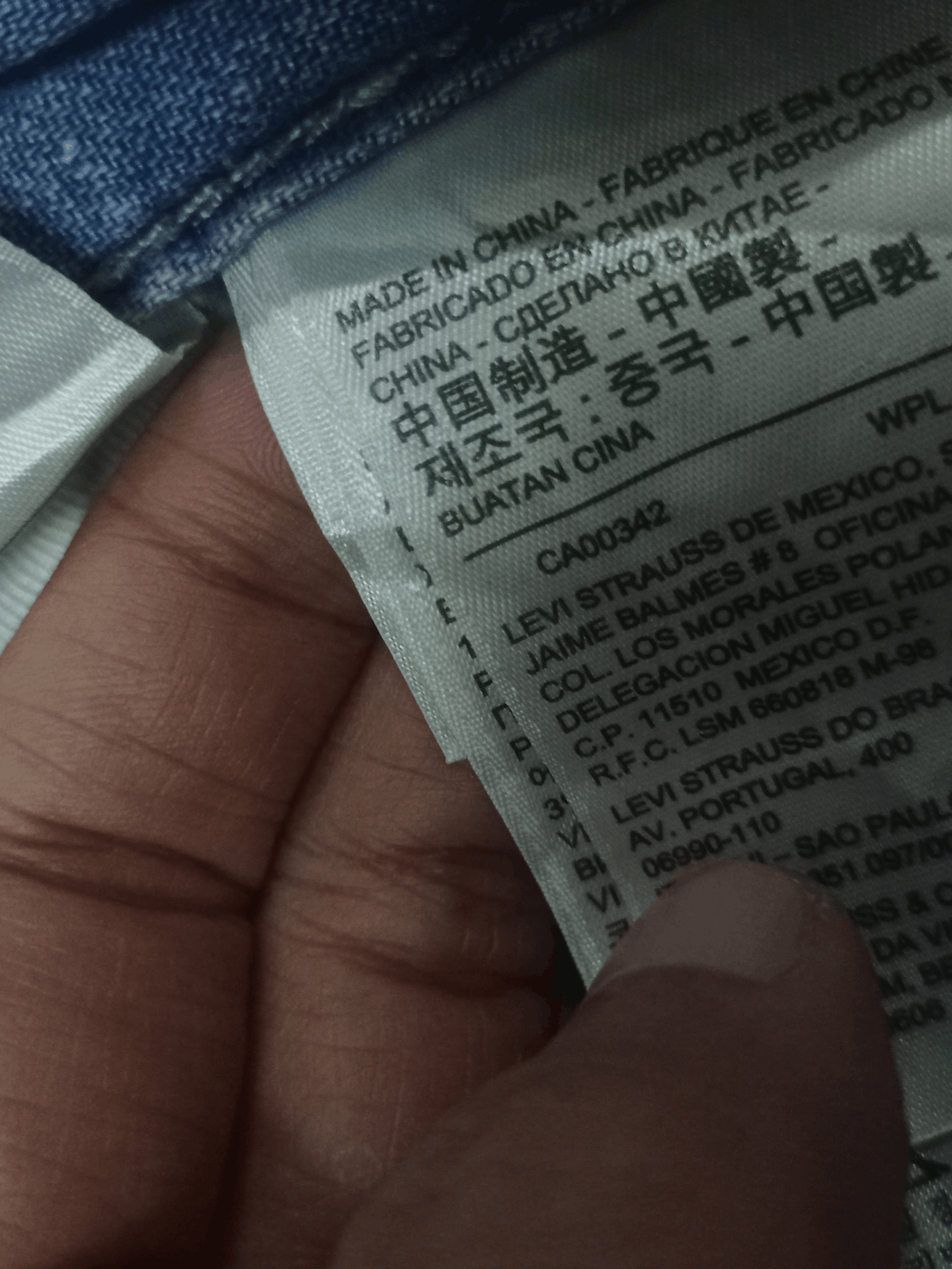 Vintage Levis 511 Acid Wash Style Distressed Jeans 33x31