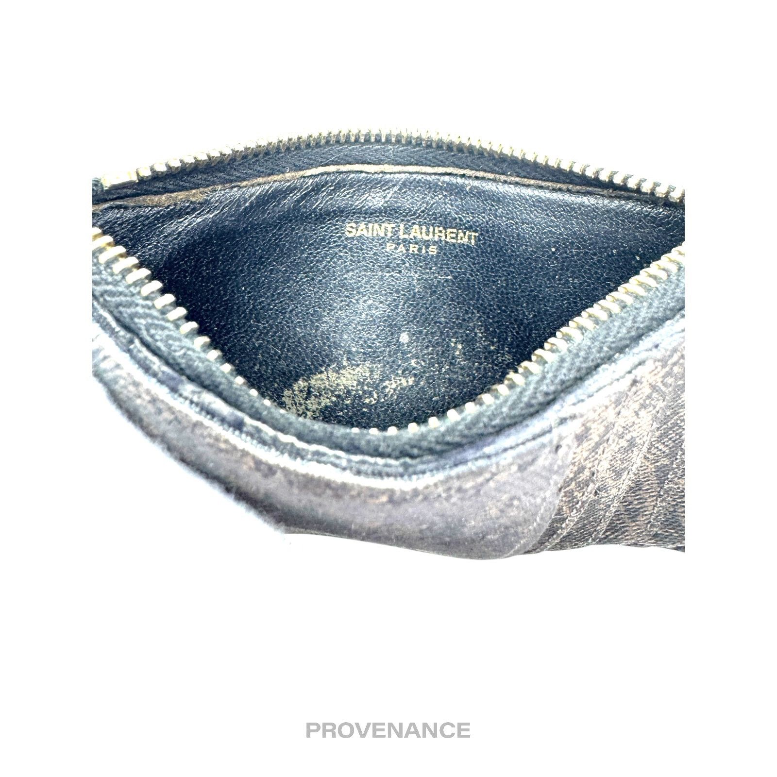 Saint Laurent Paris 🔴 Saint Laurent Paris SLP Fragment Card Wallet - Monogram Size ONE SIZE - 7 Thumbnail