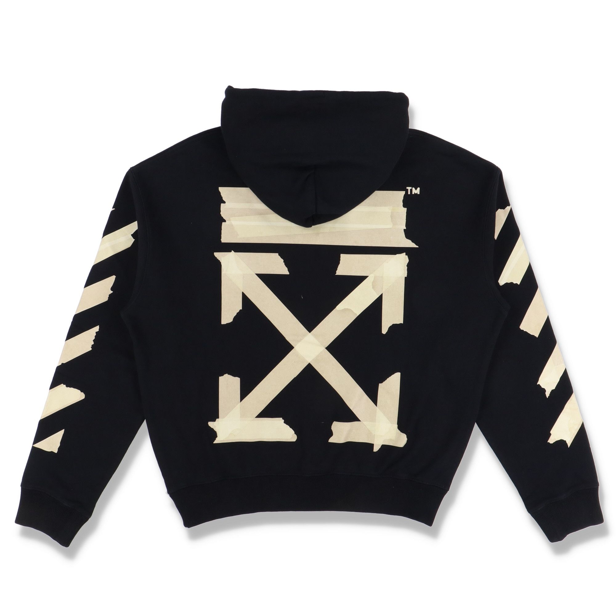 Black Tape Arrows Logo Hoodie
