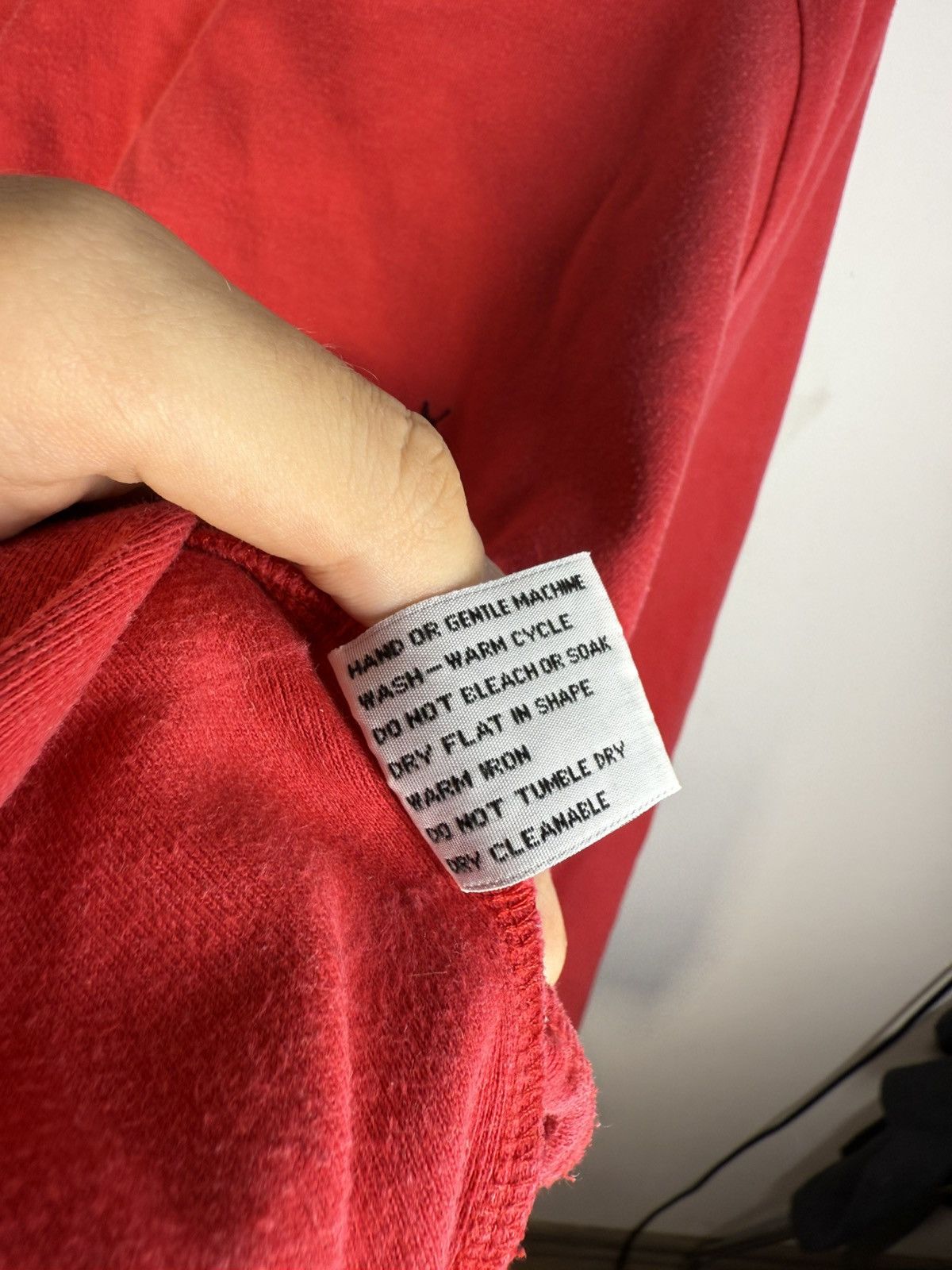 Yves Saint Laurent 90s YSL Sweatshirt Red Size US XL / EU 56 / 4 - 7 Thumbnail