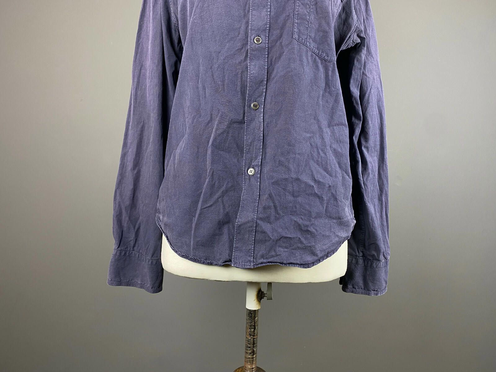 Neil Barrett Ladies Neil Barrett Blue Button Down Long Sleeve Shirt M Size M / US 6-8 / IT 42-44 - 3 Thumbnail