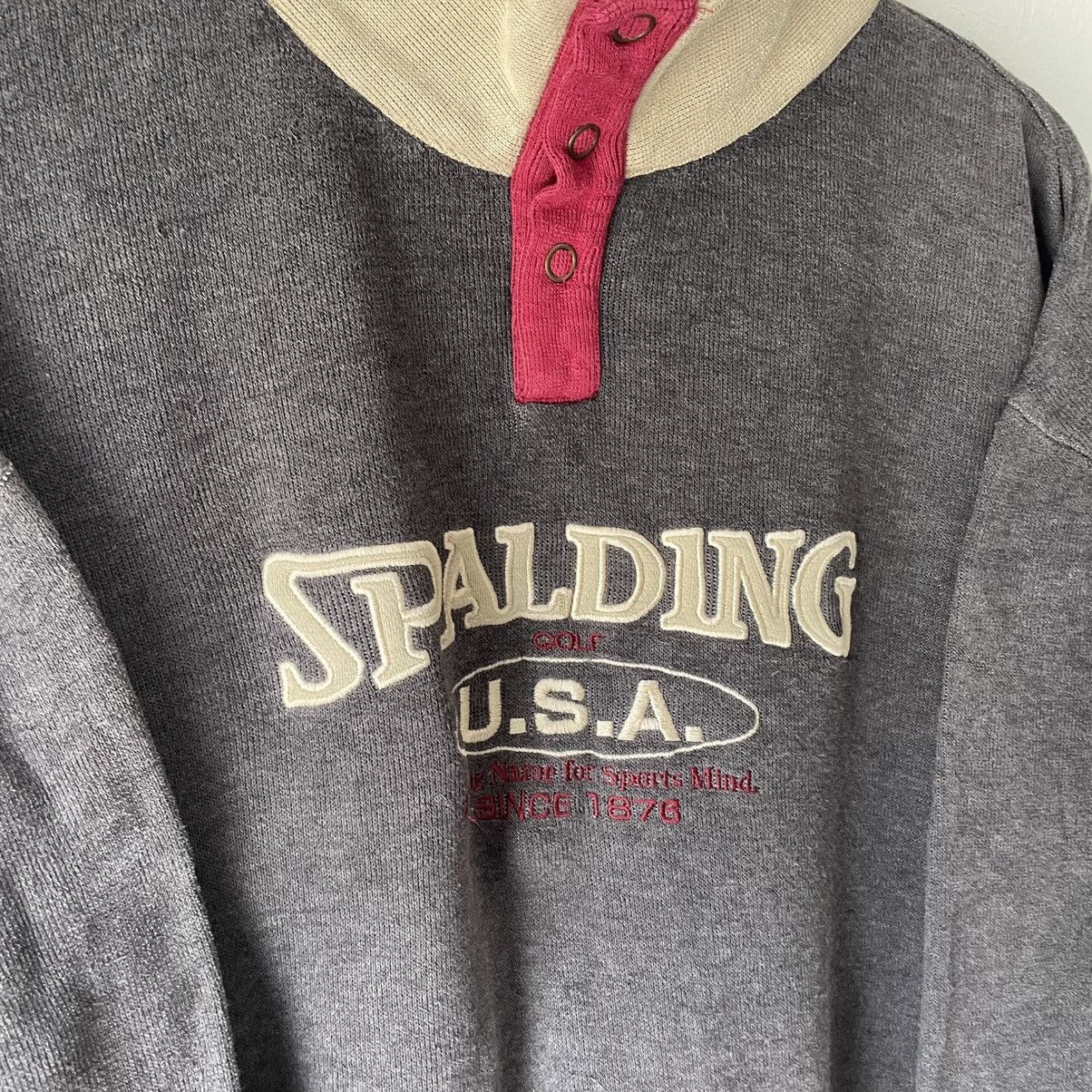 Spalding Vintage Spalding Athletic Your Edition Sweatshirt Mens Size US L / EU 52-54 / 3 - 2 Thumbnail