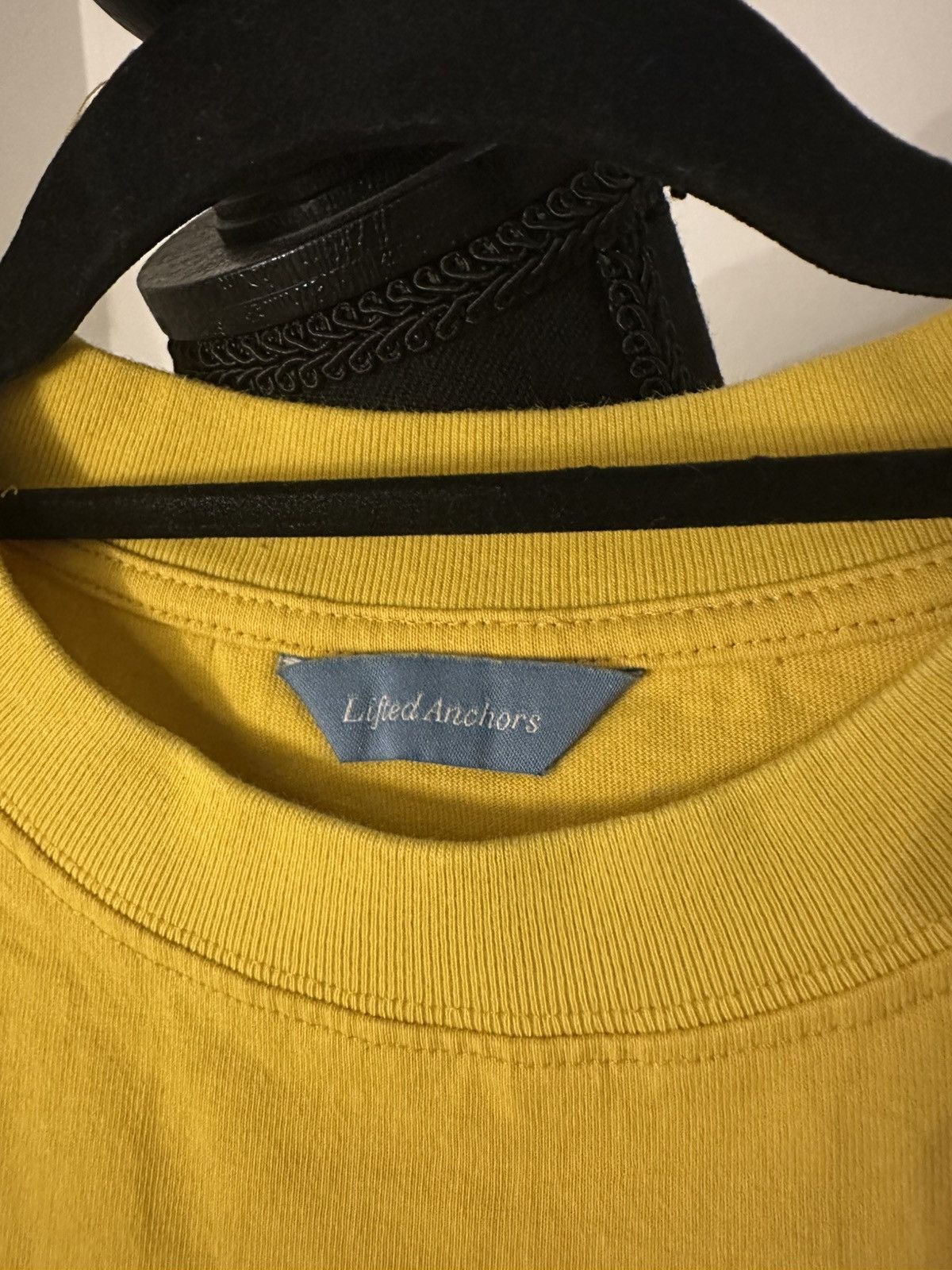 Lifted Anchors Lifted Anchors Lines T-Shirt in Washed Mustard Size XL Size US XL / EU 56 / 4 - 3 Thumbnail