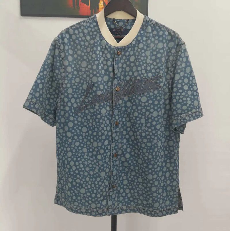 Louis Vuitton Louis Vuitton Summer Light Blue Cotton Shirt 0089 Size US L / EU 52-54 / 3 - 1 Thumbnail