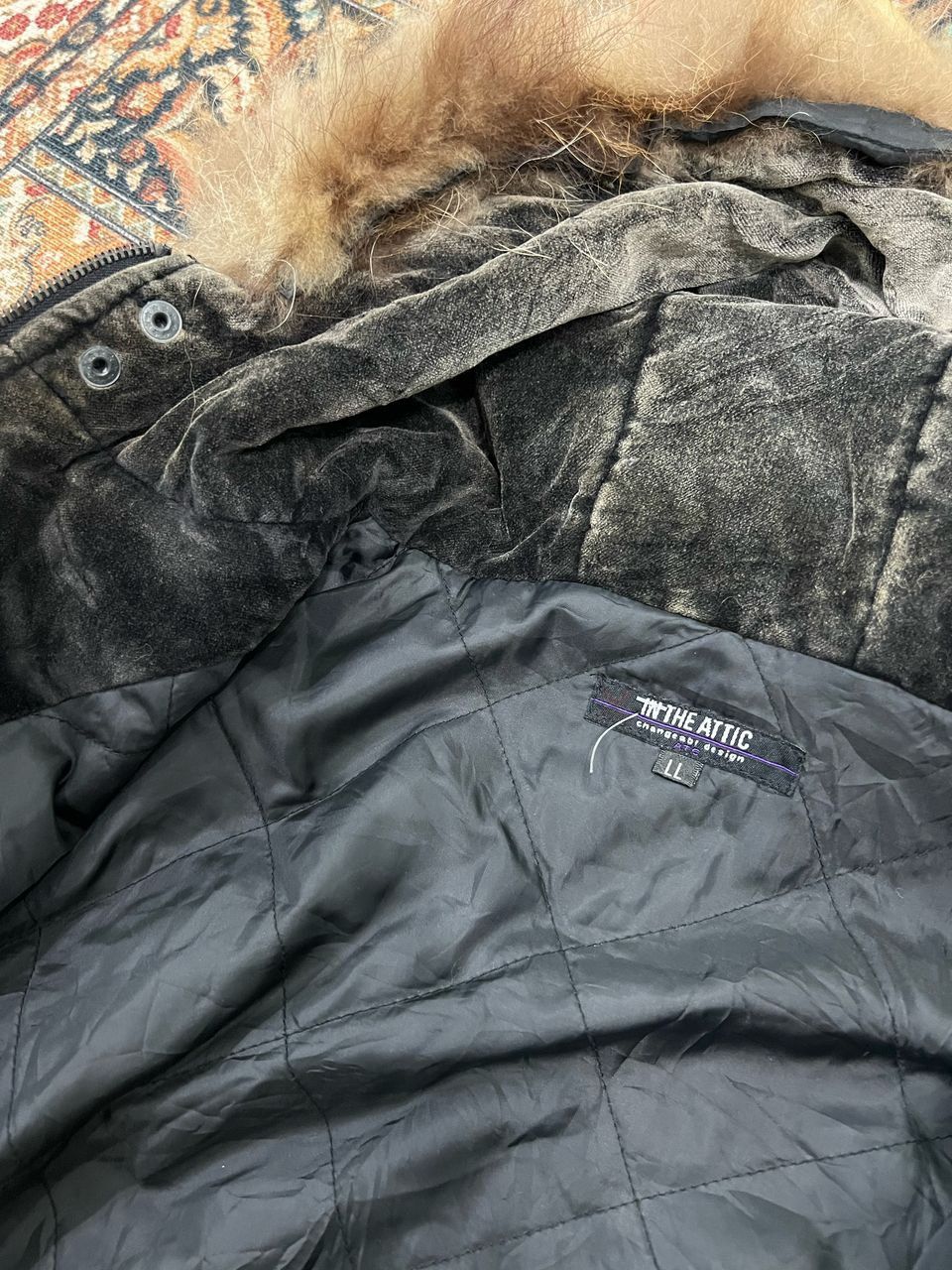 In The Attic × Le Grande Bleu (L.G.B.) In The Attic Faux Fur Jacket Size US L / EU 52-54 / 3 - 17 Thumbnail