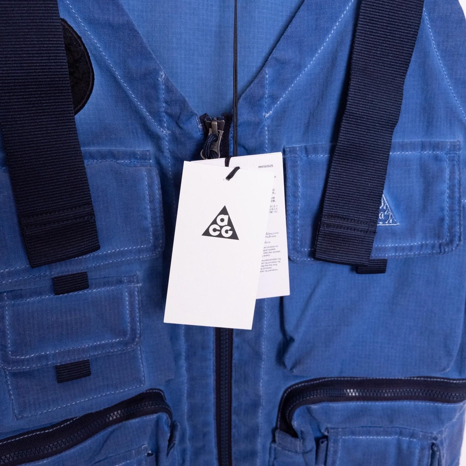 Nike ACG Nike ACG Watchman Peak Blue Utility Pocket Vest Small NEW Size US S / EU 44-46 / 1 - 2 Thumbnail