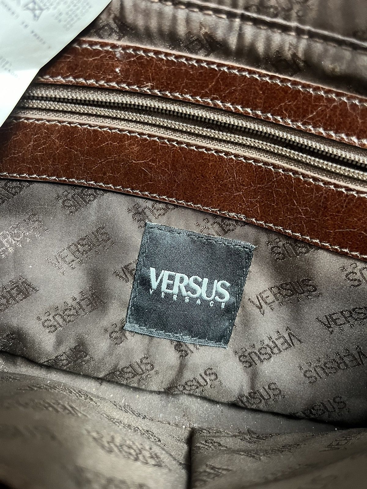 Versace × Versus Versace × Vintage Vintage Versace versus leather bag Size ONE SIZE - 6 Thumbnail