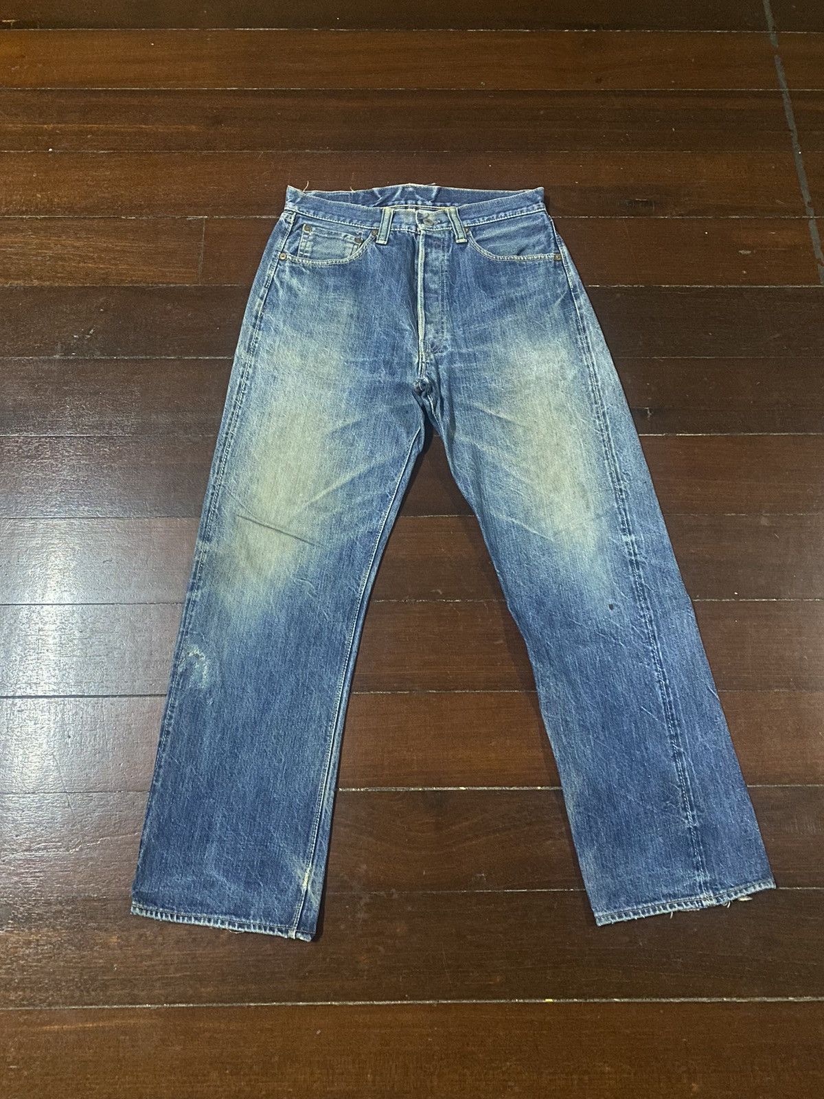 Warehouse Fire 🔥🔥 vintage warehouse v stich button hidden rivet Size US 31 - 1 Thumbnail
