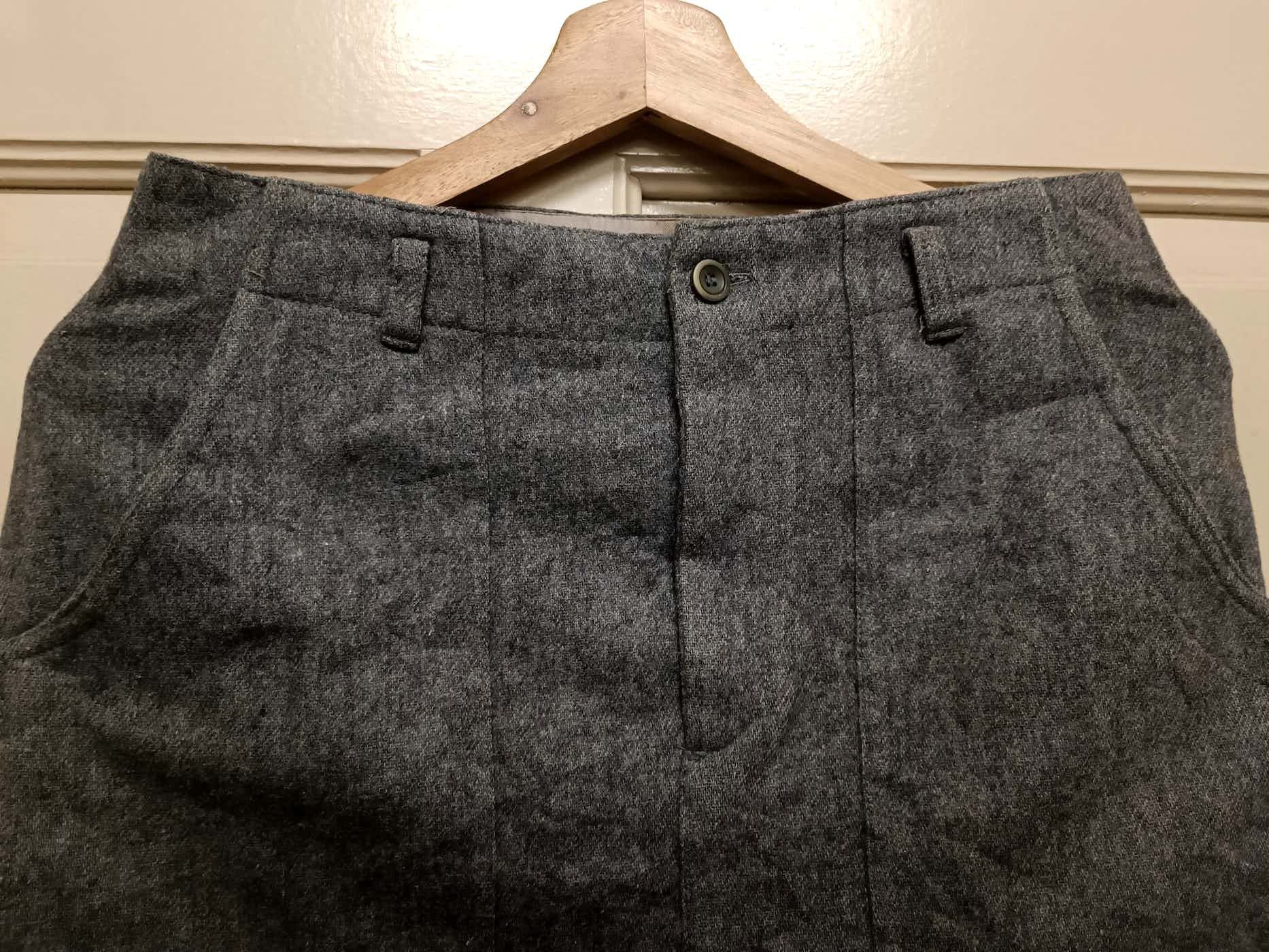 Y's vintage skirts yohji yamamoto workshop made in japan Size 29" - 3 Thumbnail
