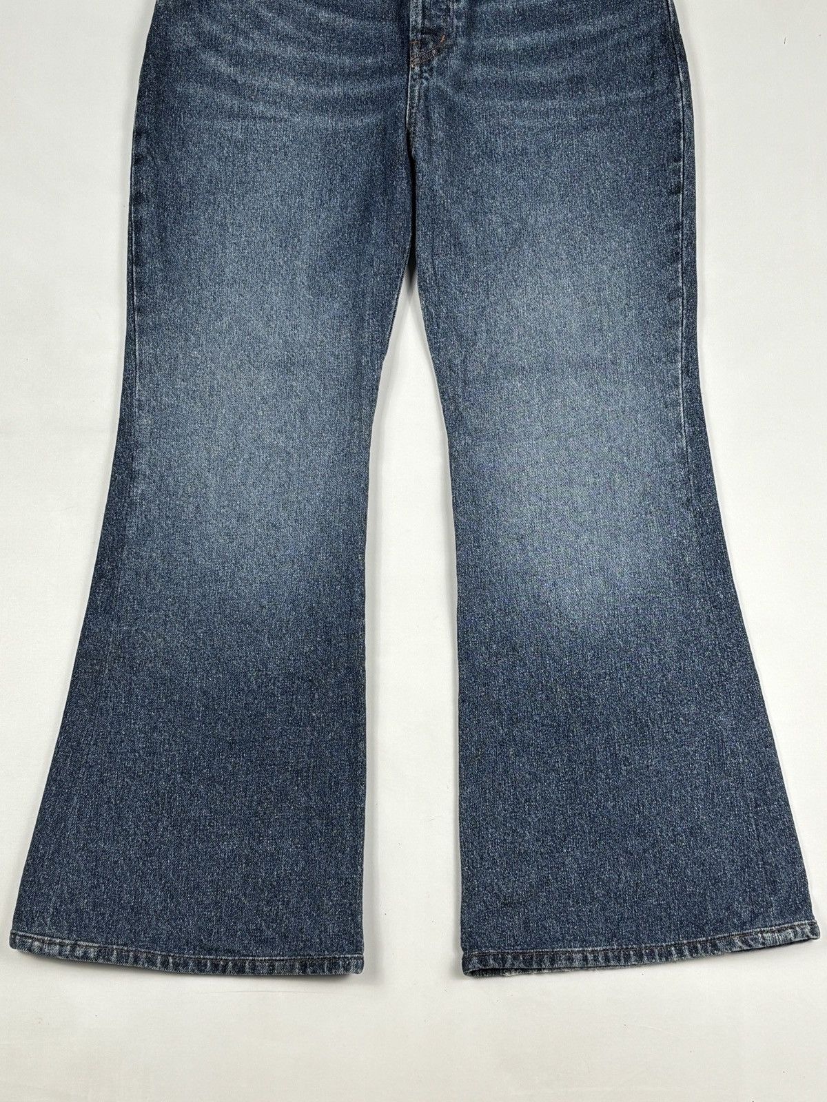 Chloe Merapi Flared Faded Denim Jeans Size 27" / US 4 / IT 40 - 3 Thumbnail