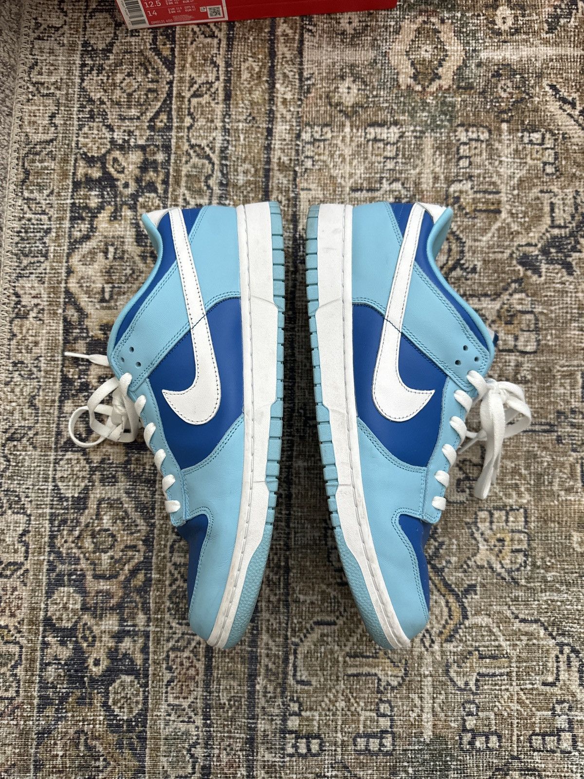Nike Nike Dunk Blue Argon Size US 12.5 / EU 45-46 - 2 Thumbnail