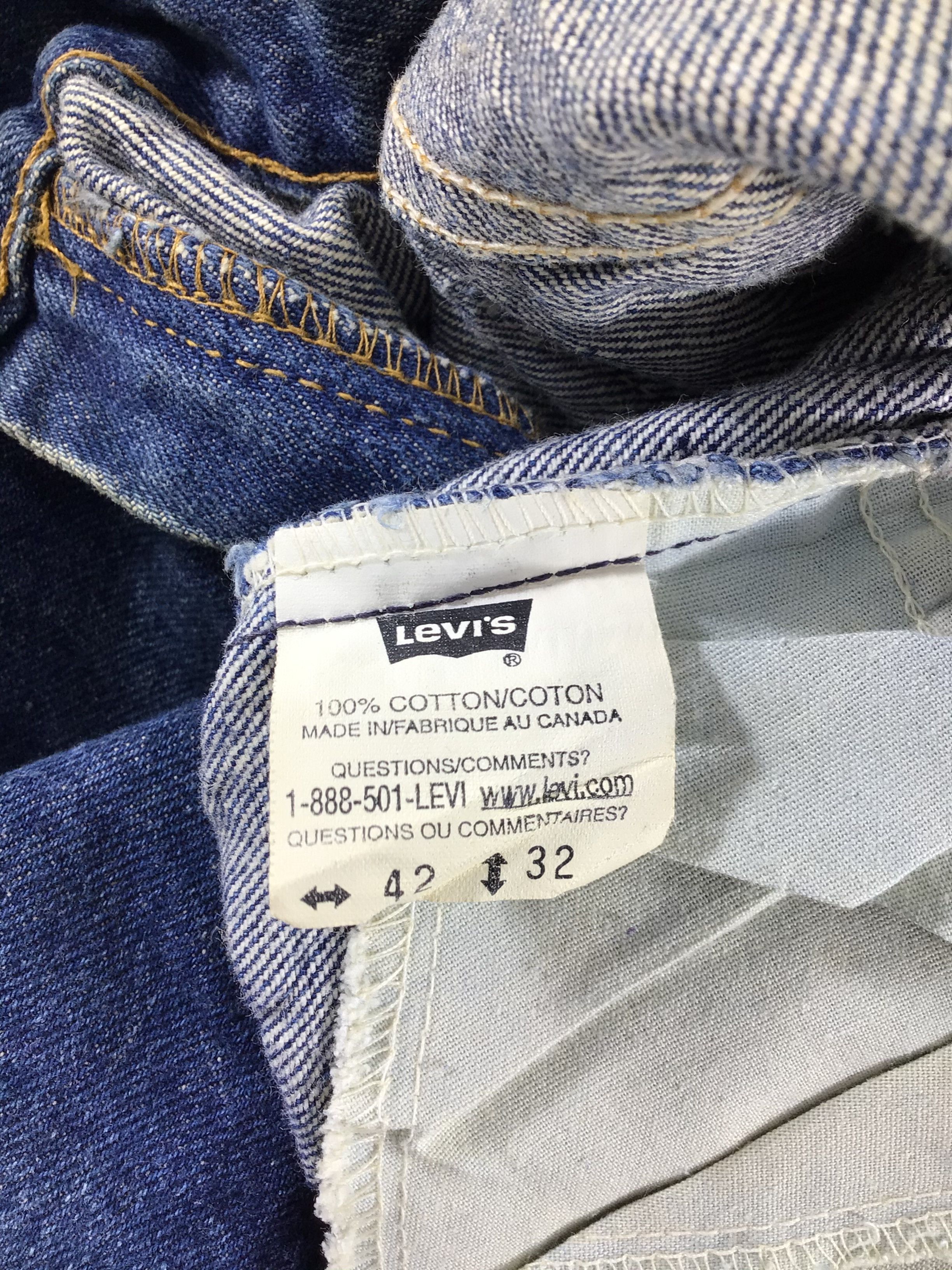 Levi's Vintage 90s Levis 506 Jeans Levi's Orange Tab Denim -J428 Size US 40 / EU 56 - 9 Thumbnail
