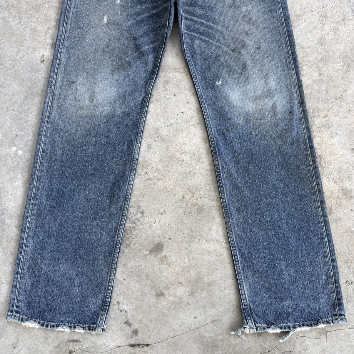 Levi's Vintage Clothing W36x33 Vintage Levi's 502 Faded Denim Jean Pants Size US 36 / EU 52 - 4 Thumbnail