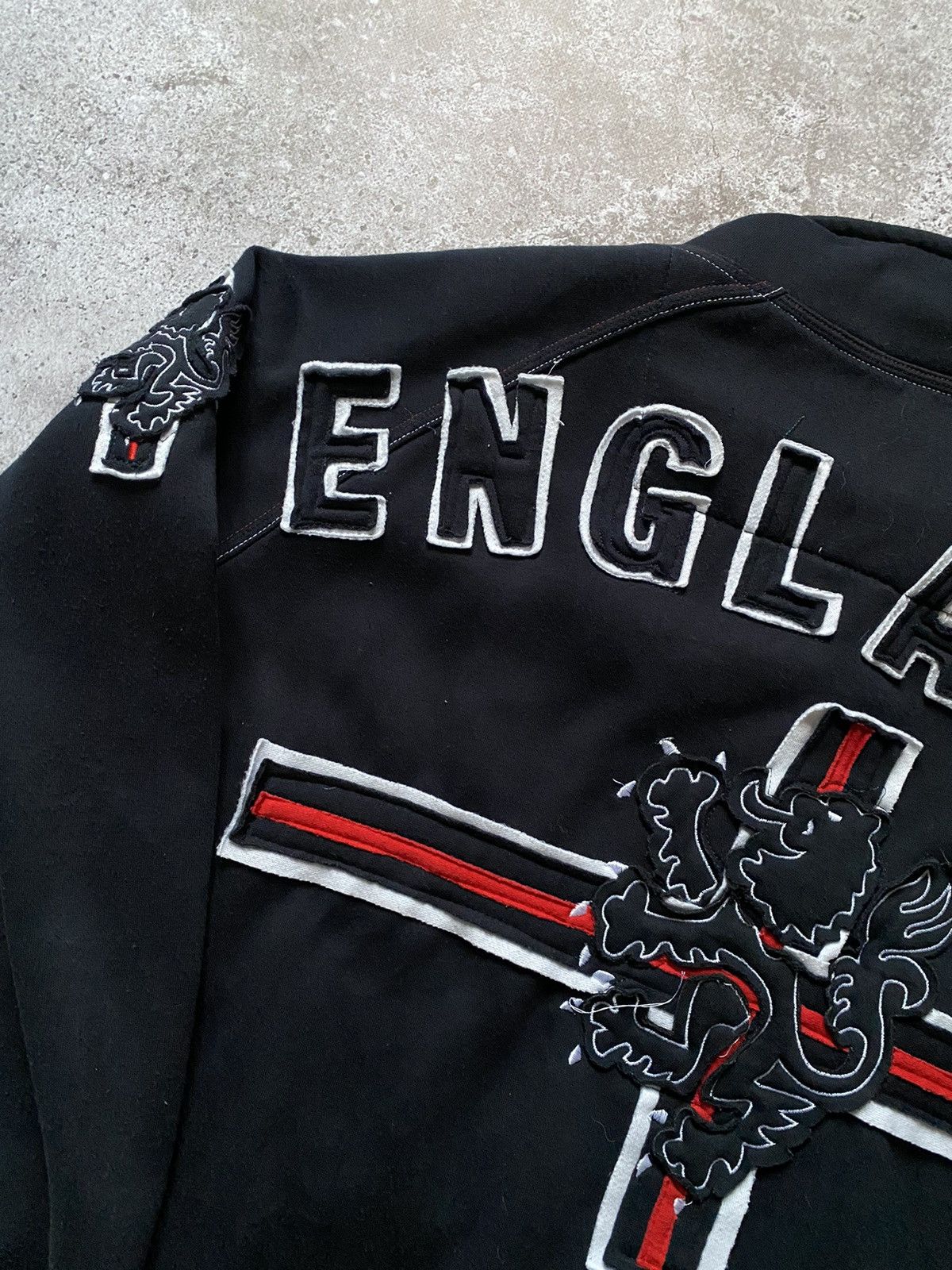 Vintage 🏴󠁧󠁢󠁥󠁮󠁧󠁿Y2k DANIEL LEI England 1966 Football Full Zip Sweatshirt Size US XL / EU 56 / 4 - 8 Thumbnail