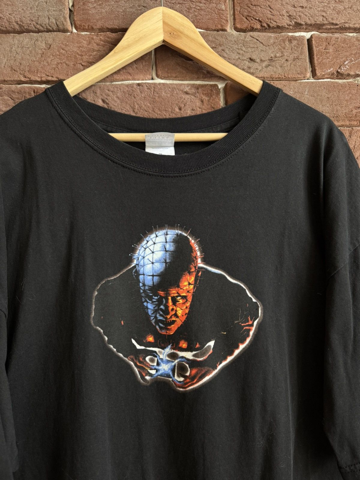 Expert Horror Rare Hellraiser 00s Vintage Movie Gabber Horror Tee Grail Size US XL / EU 56 / 4 - 3 Thumbnail