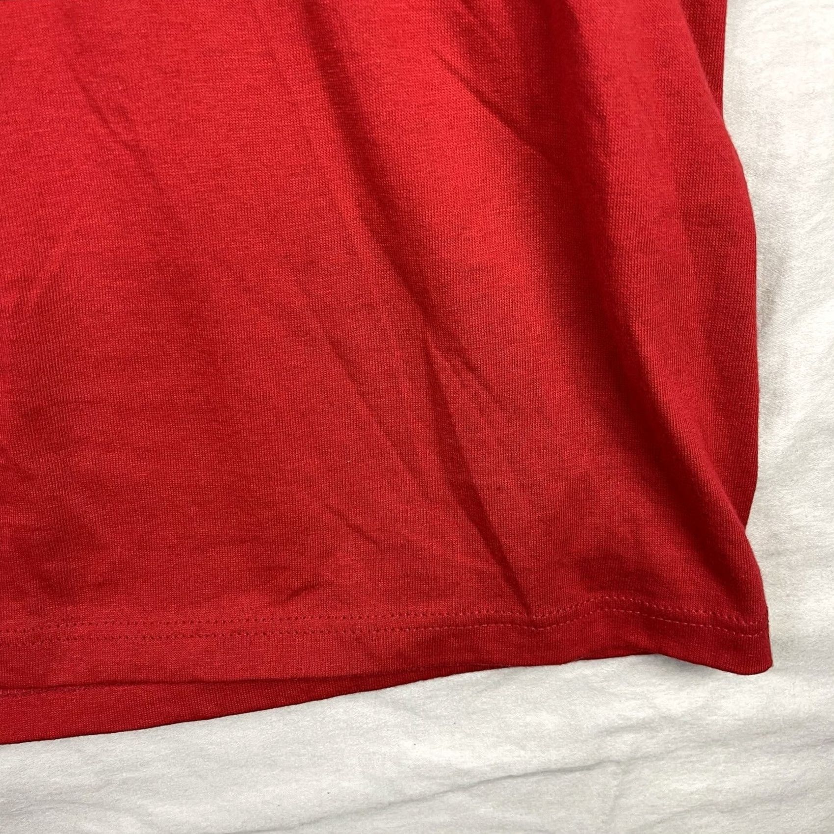 Velva Sheen VINTAGE Velva Sheen Mickey Mouse Shirt Mens XL Red California Single Stitch Made In USA Tee Size US XL / EU 56 / 4 - 4 Thumbnail