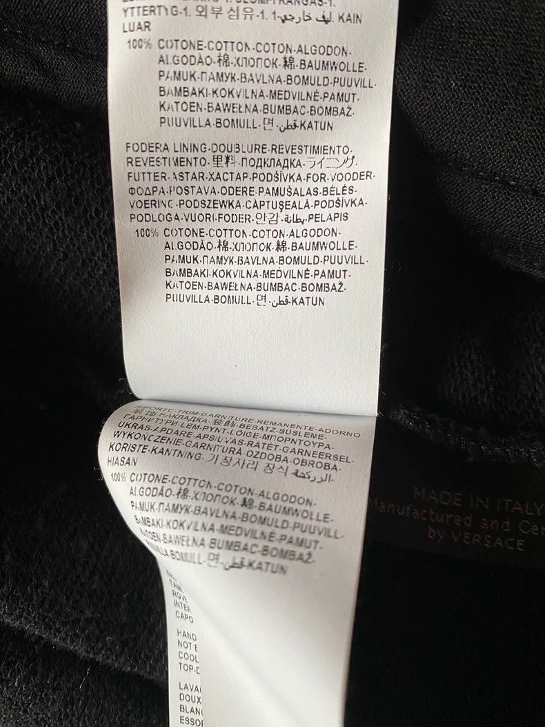Versace Versace Hooded sweatshirt jacket jacket Size US M / EU 48-50 / 2 - 8 Thumbnail