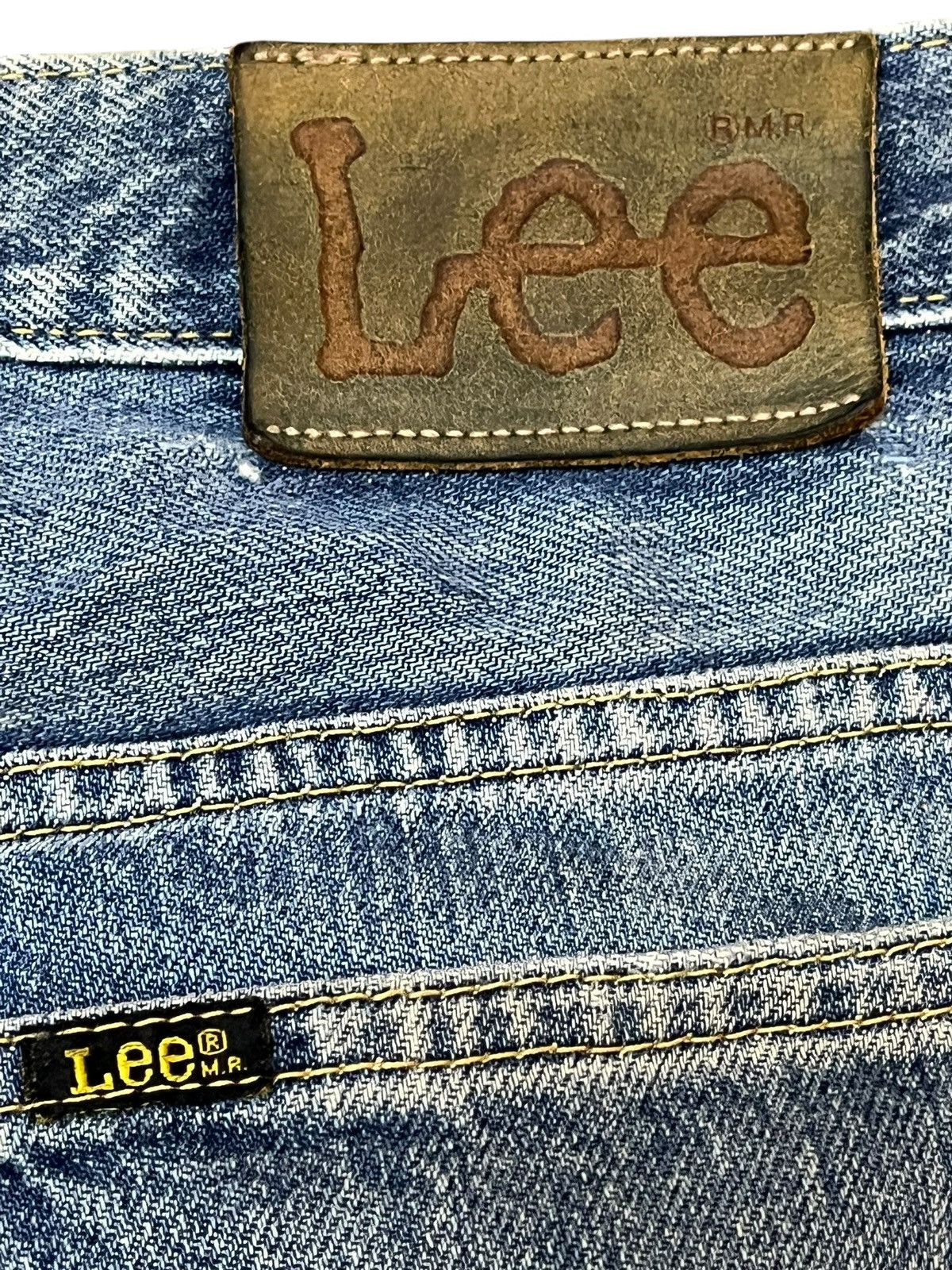 Lee Vintage Lee Riders Baggy Wide Leg Distressed Denim Size US 31 - 8 Thumbnail