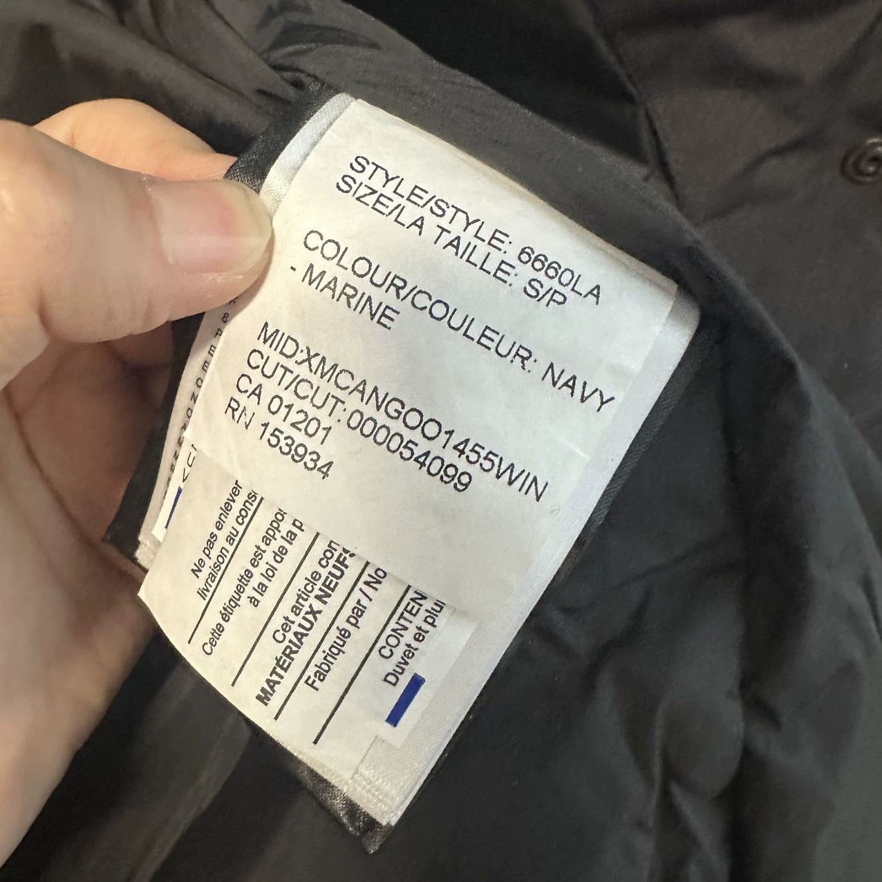 Canada Goose Canada Goose Trillium Navy Blue S New with tags Size S / US 4 / IT 40 - 7 Thumbnail