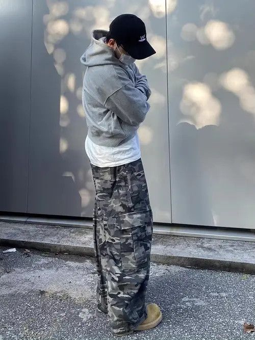 VIBE Baggy Cargo Wide Leg Pants Size US 30 / EU 46 - 6 Thumbnail