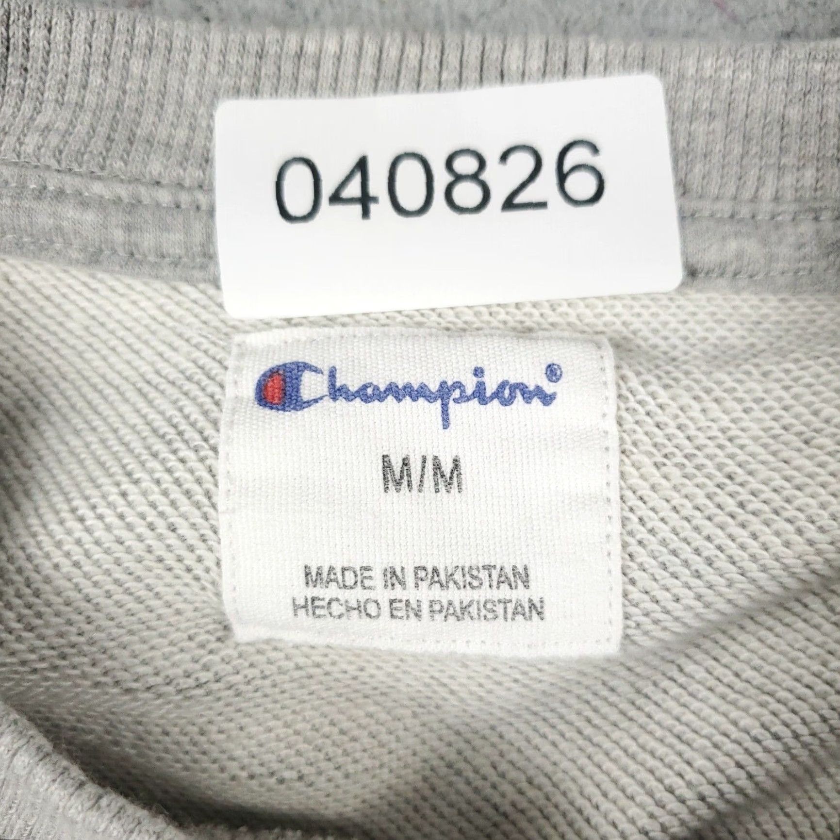 Champion Champion Mens Medium Gray Crew Neck Pullover Sweater Cotton Blend Size US M / EU 48-50 / 2 - 8 Thumbnail
