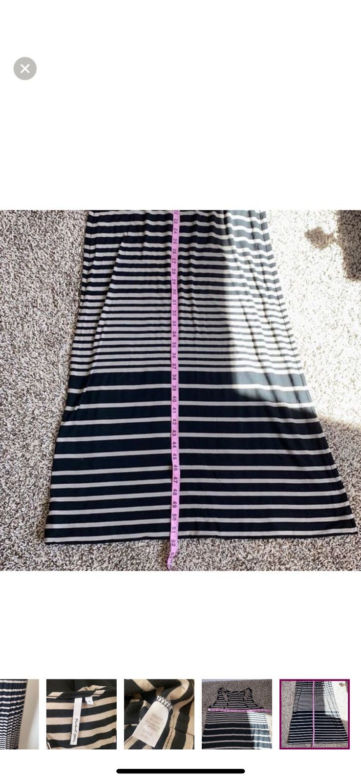 Michael Stars Michael stars medium variegated stripe Addison maxi dress Size M / US 6-8 / IT 42-44 - 7 Thumbnail