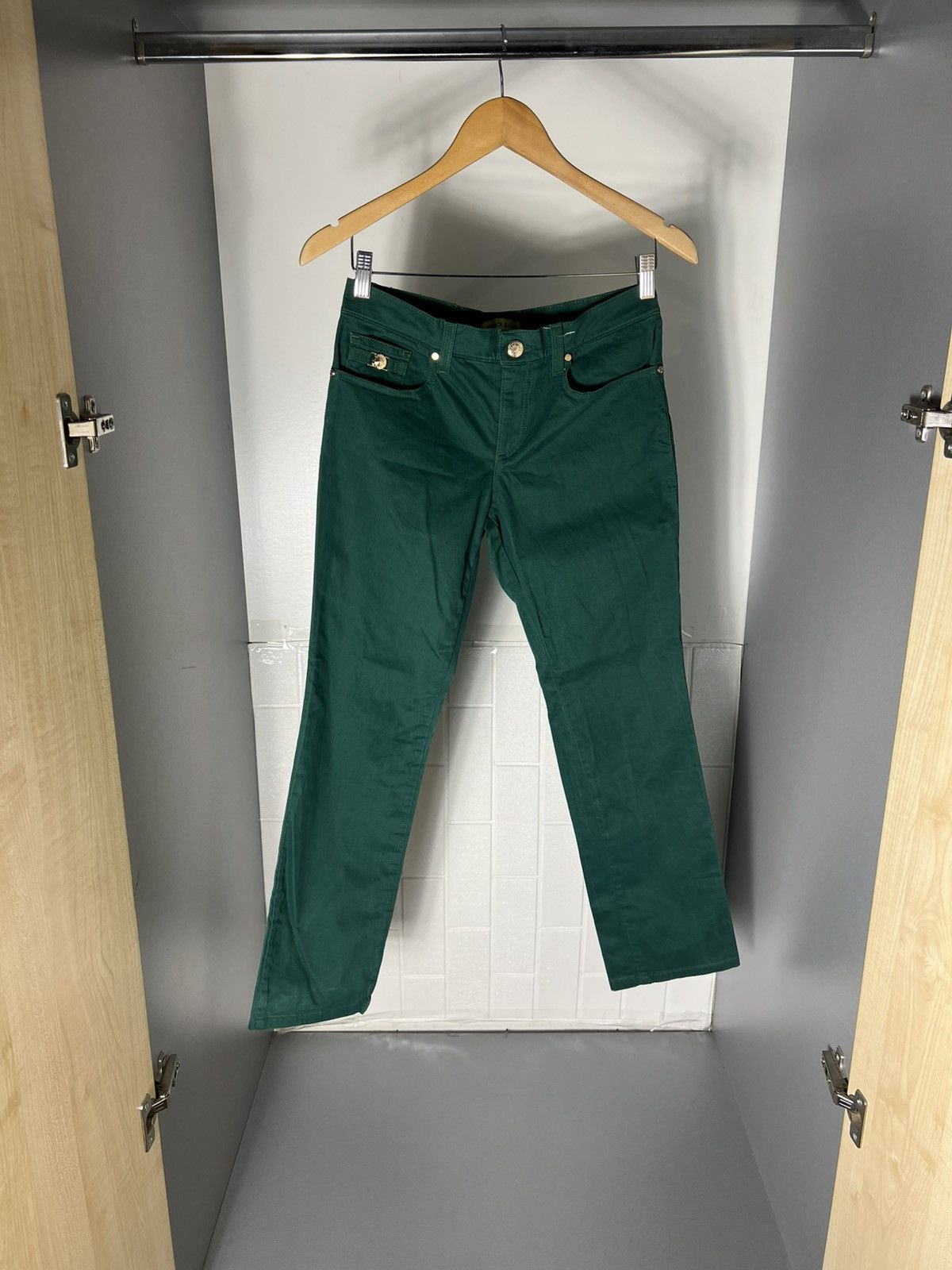 Versus Versace VINTAGE VERSACE JEANS CLASSIC ITALIAN DESIGNER DELUX CASUAL Size 27" / US 4 / IT 40 - 6 Thumbnail
