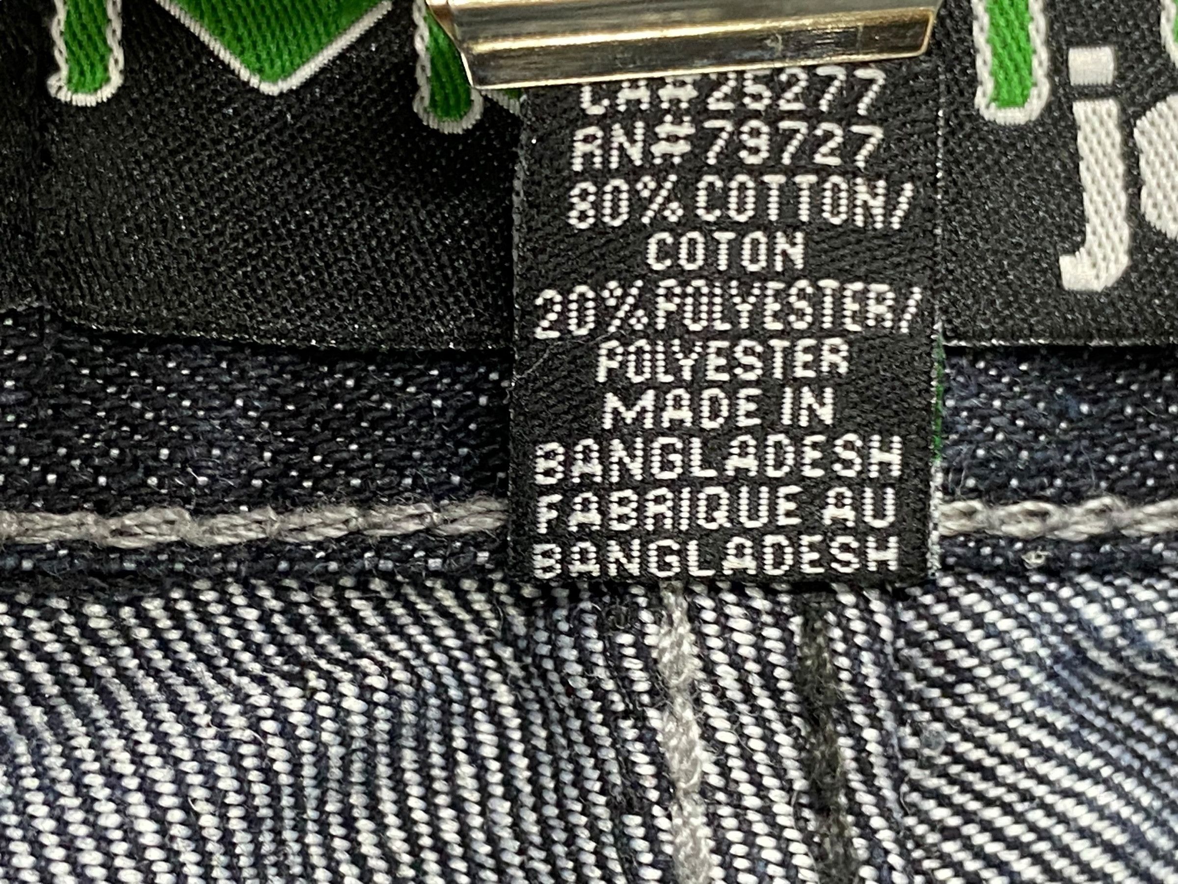 Japanese Brand Moto Baggy Denim Jeans Size US 34 / EU 50 - 10 Thumbnail