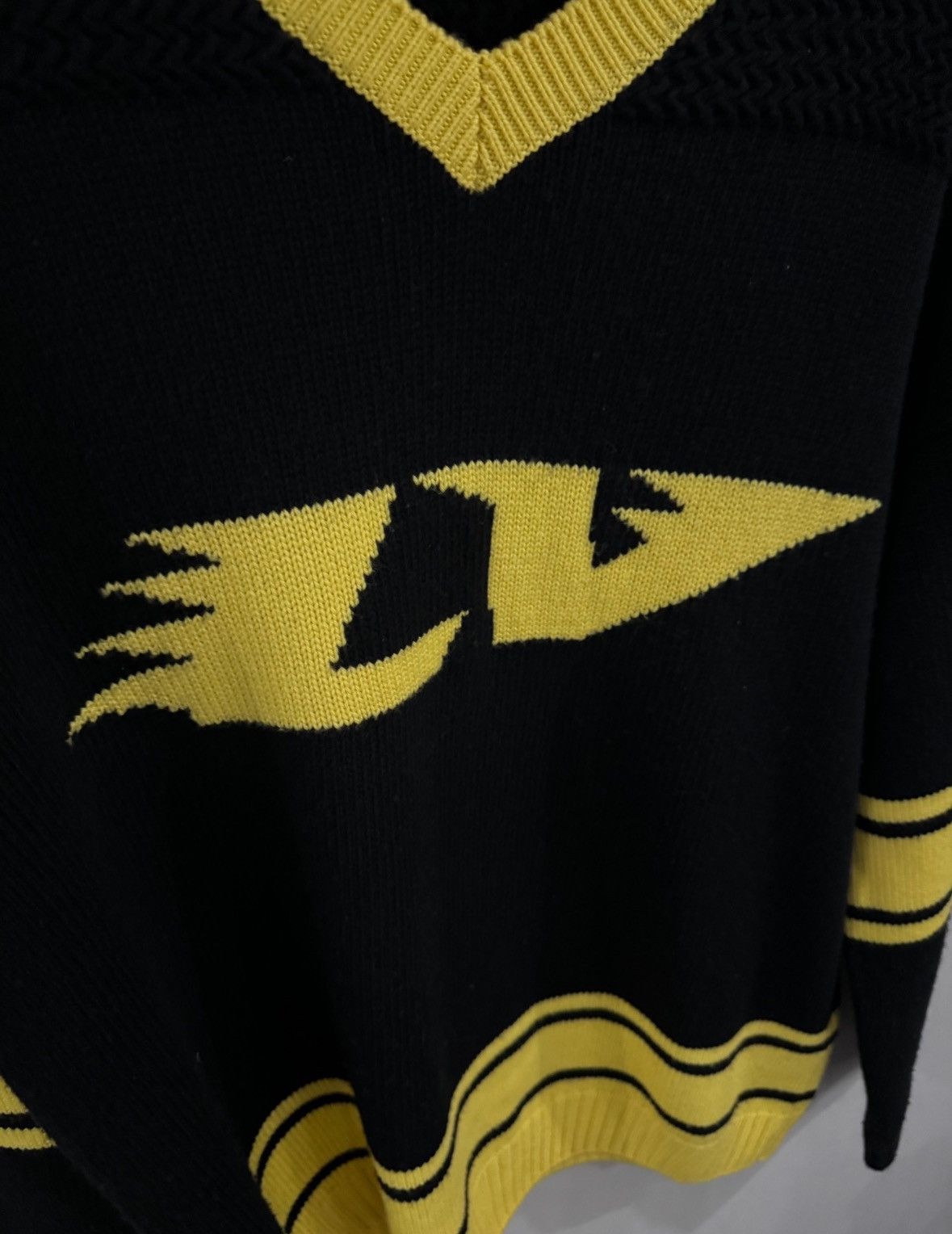 Louis Vuitton Intarsia Knit Hockey Sweater Size US L / EU 52-54 / 3 - 3 Thumbnail