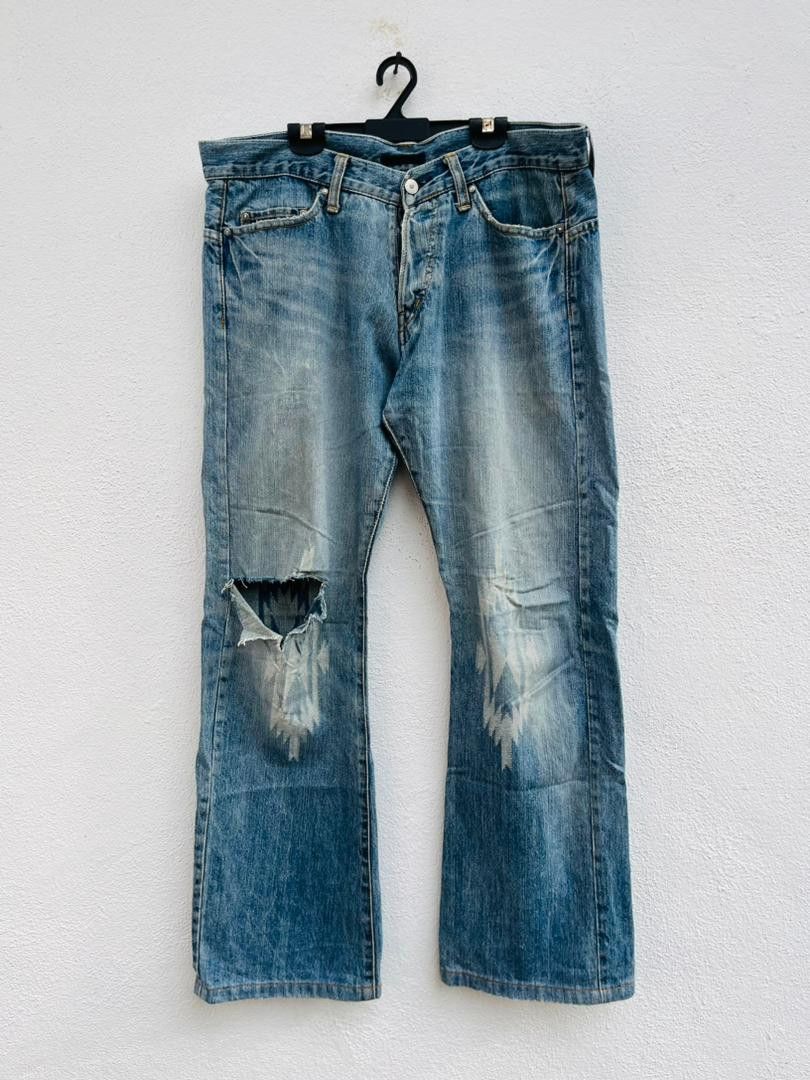 Japanese Brand × Vintage Vintage Troqouis Distressed Japanese Designer Fashion Style Size US 36 / EU 52 - 1 Thumbnail