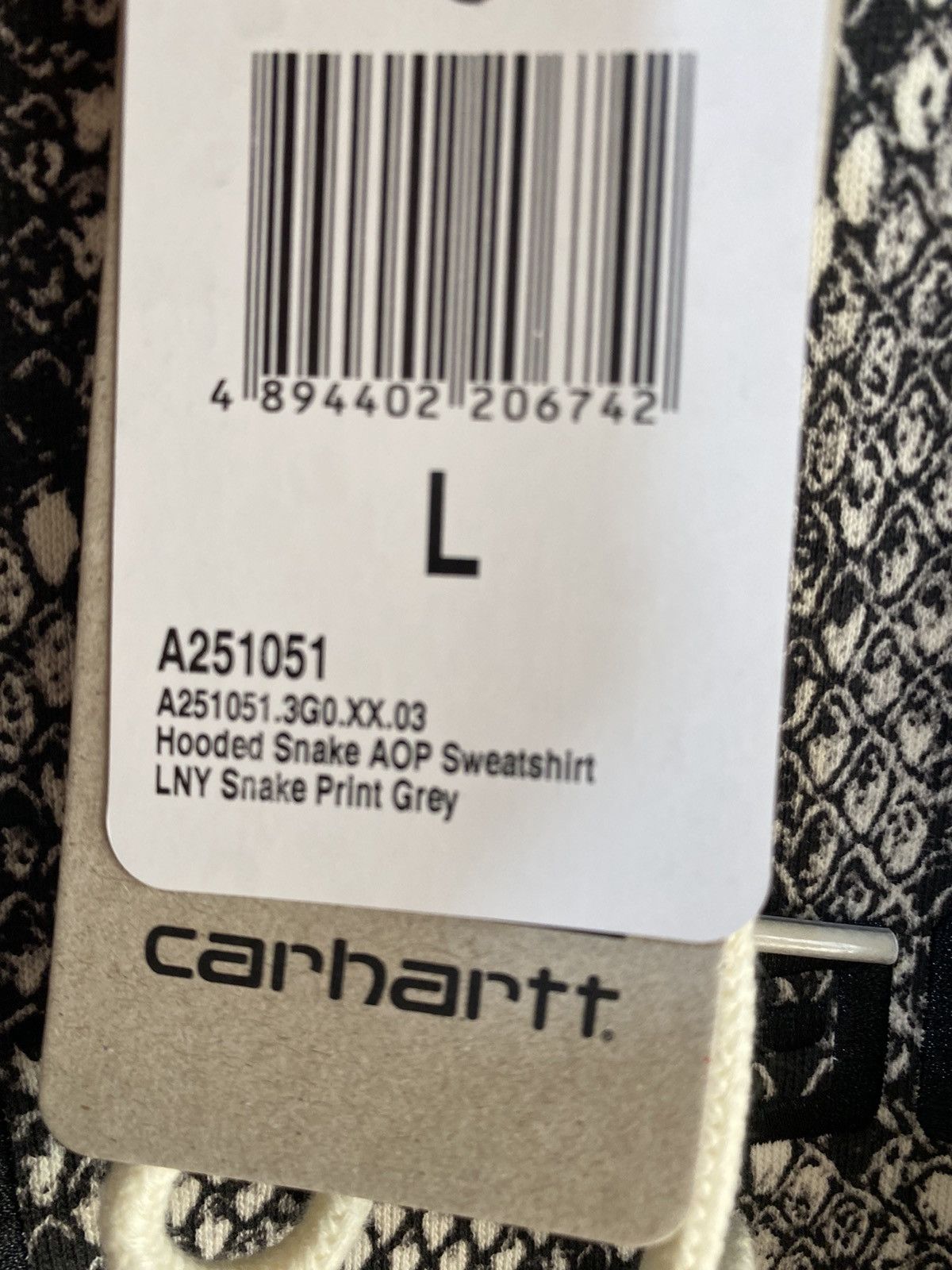 Carhartt Wip Carhartt Wip Year of the Snake Drop Japan Sweatshirt size L Size US L / EU 52-54 / 3 - 6 Thumbnail