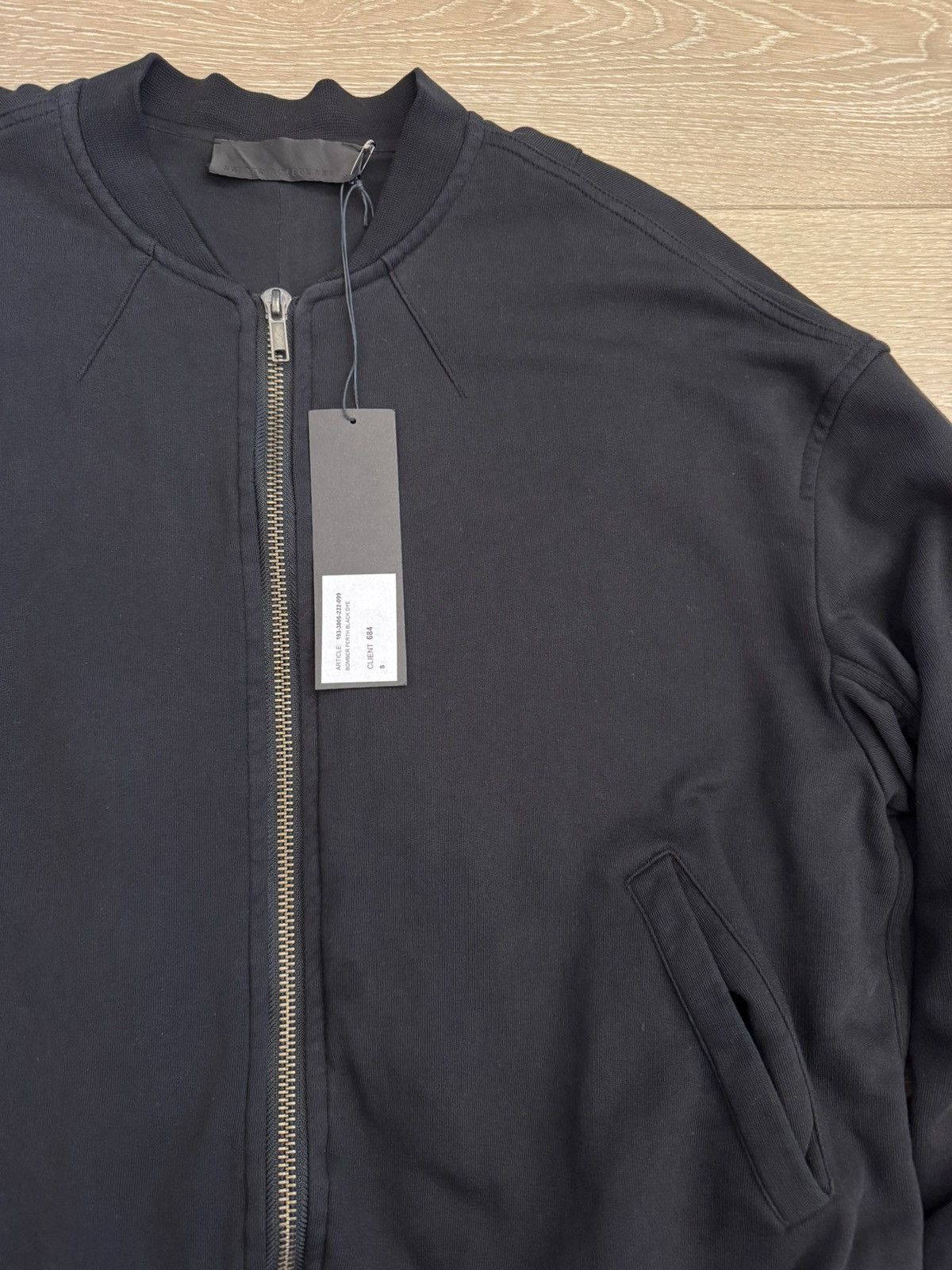 Haider Ackermann Perth Bomber Black Dye Size US S / EU 44-46 / 1 - 2 Thumbnail