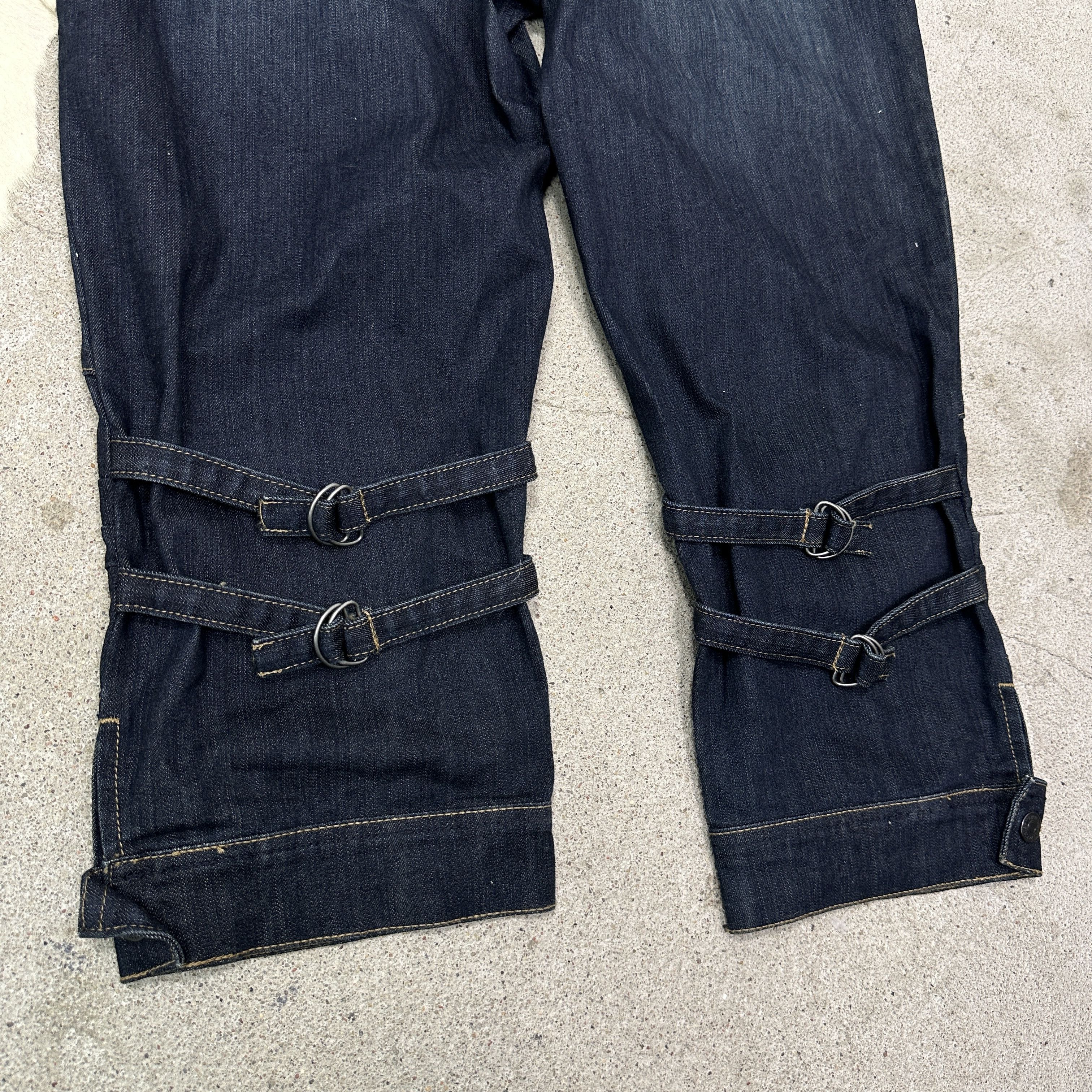 Vintage Vintage Denim Preppy Old Money 3/4 Bondage Jeans Pants Size 27" / US 4 / IT 40 - 6 Thumbnail
