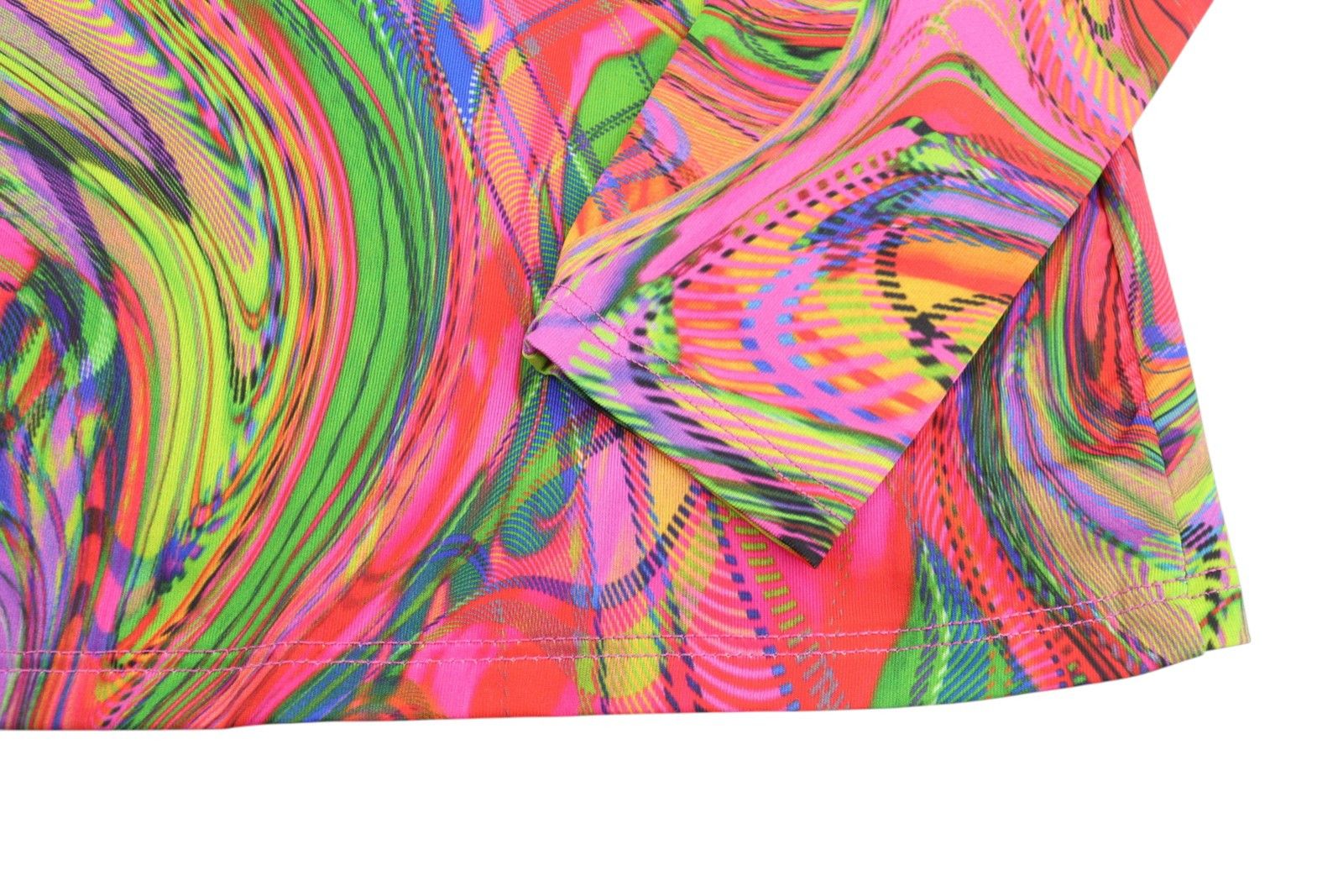 Desigual HEATHER S Multicolor Print Midi Dress 89029 Size S / US 4 / IT 40 - 7 Thumbnail