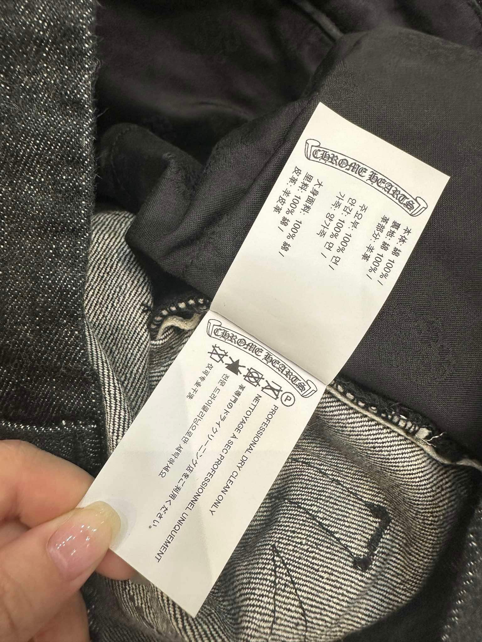 Chrome Hearts CHROME HEARTS Black Double Knee Star Patches Denim Size US 34 / EU 50 - 14 Thumbnail